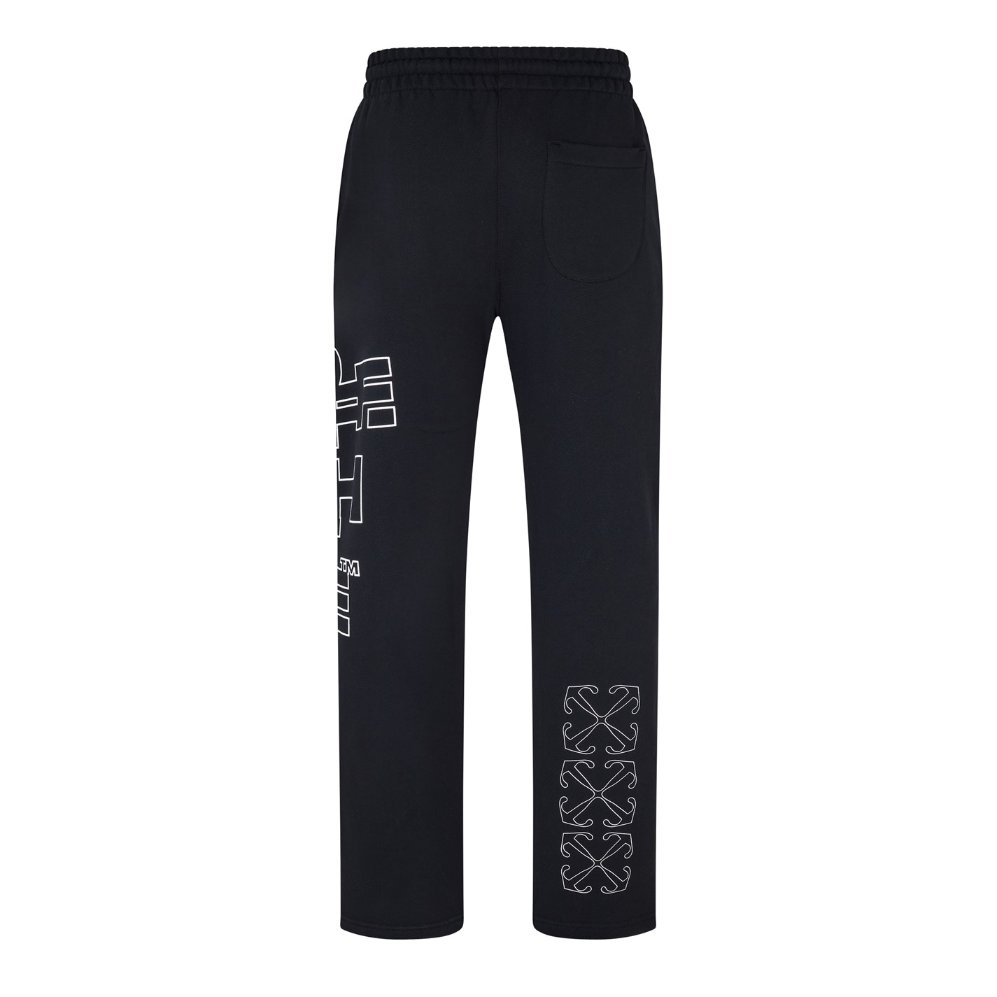Tepláky Off White Black-White 8083572 Men's Closed Hem Fleece Joggers - 2