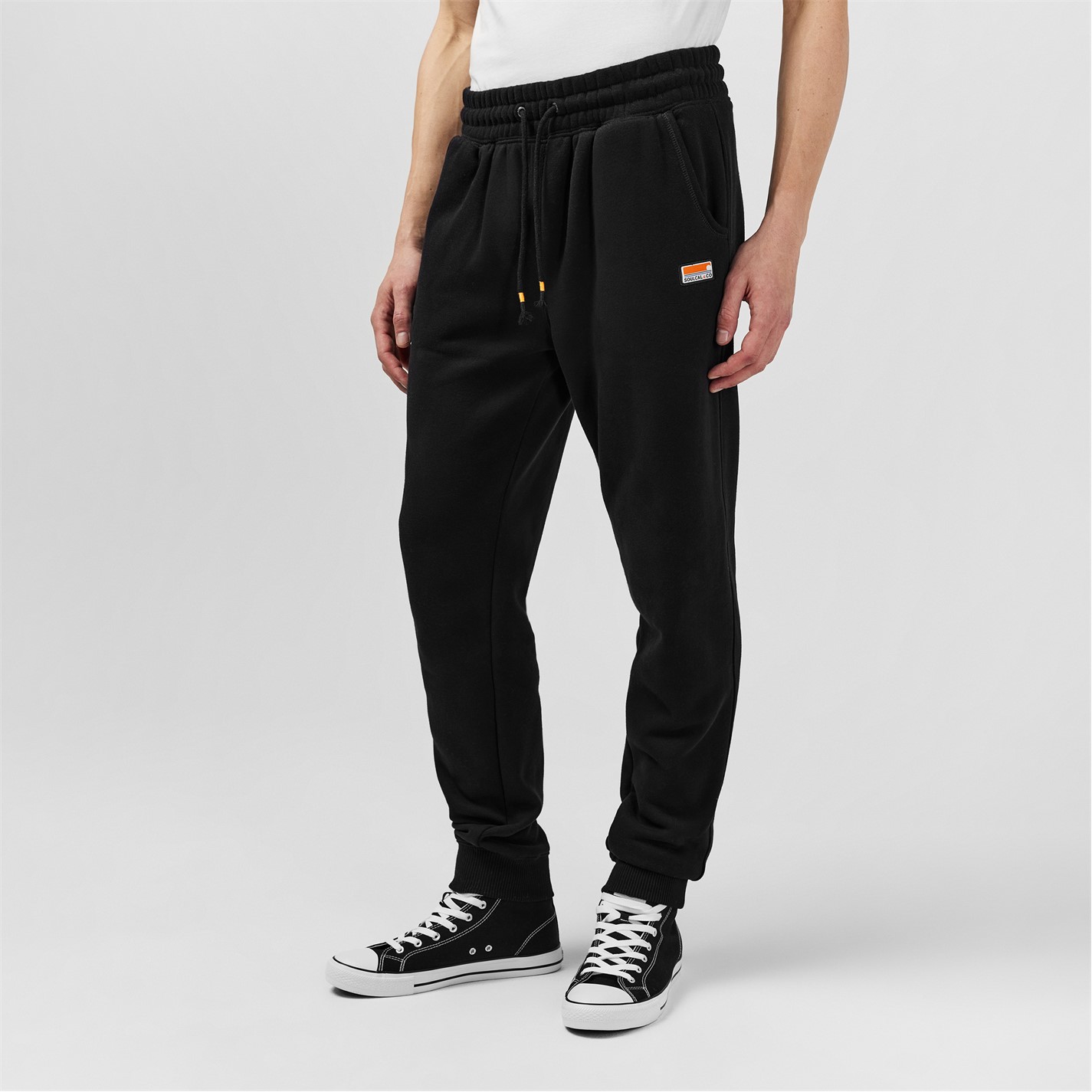 Tepláky SoulCal Grey Marl 5161520 Signature Fleece Joggers Mens - 3