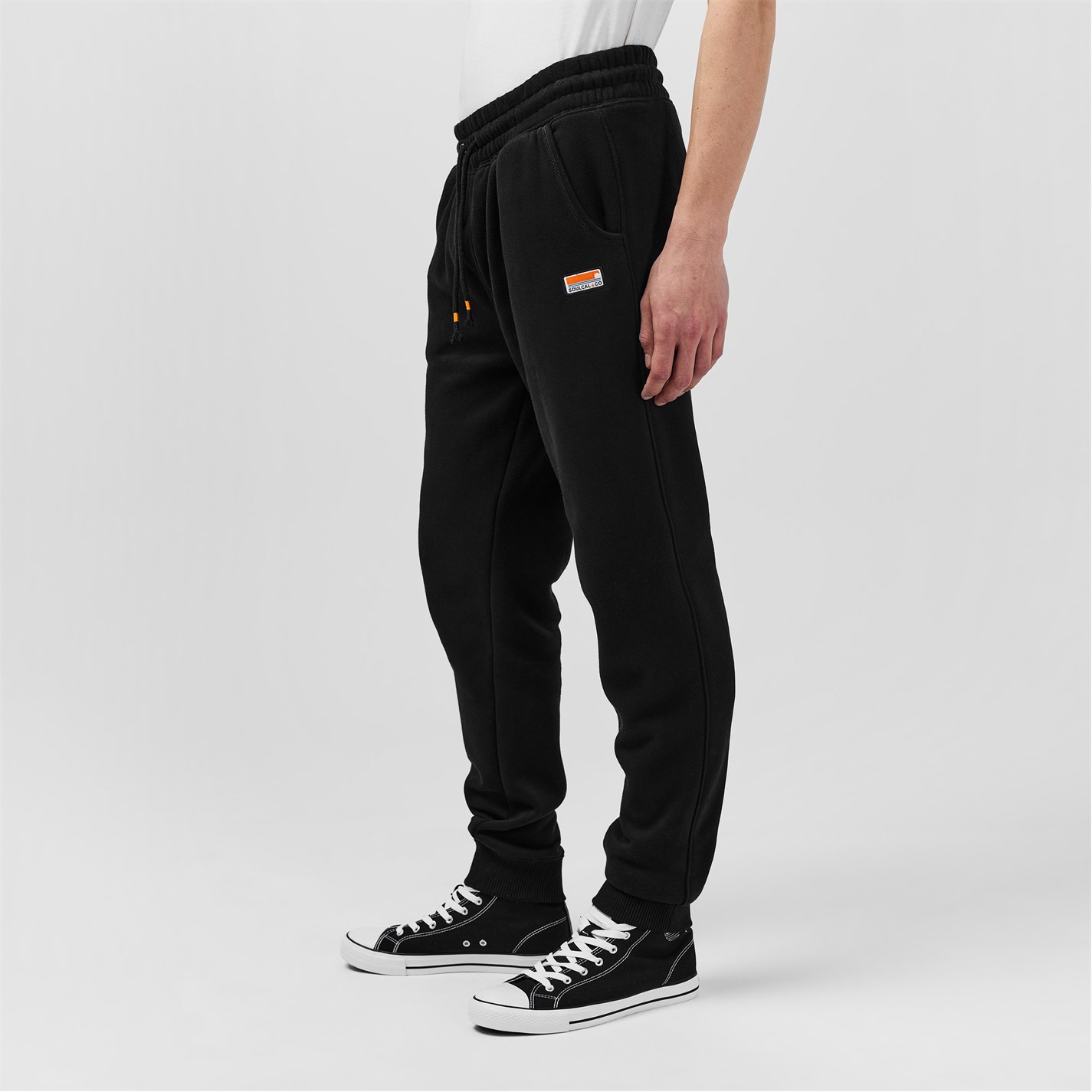Tepláky SoulCal Grey Marl 5161520 Signature Fleece Joggers Mens - 5