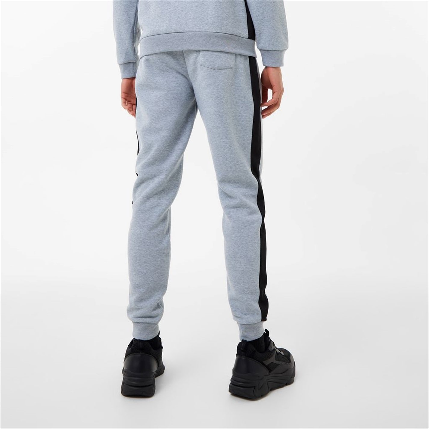 Tepláky Everlast Grey Marl 9160172 Premium Closed Hem Joggers Mens - 2