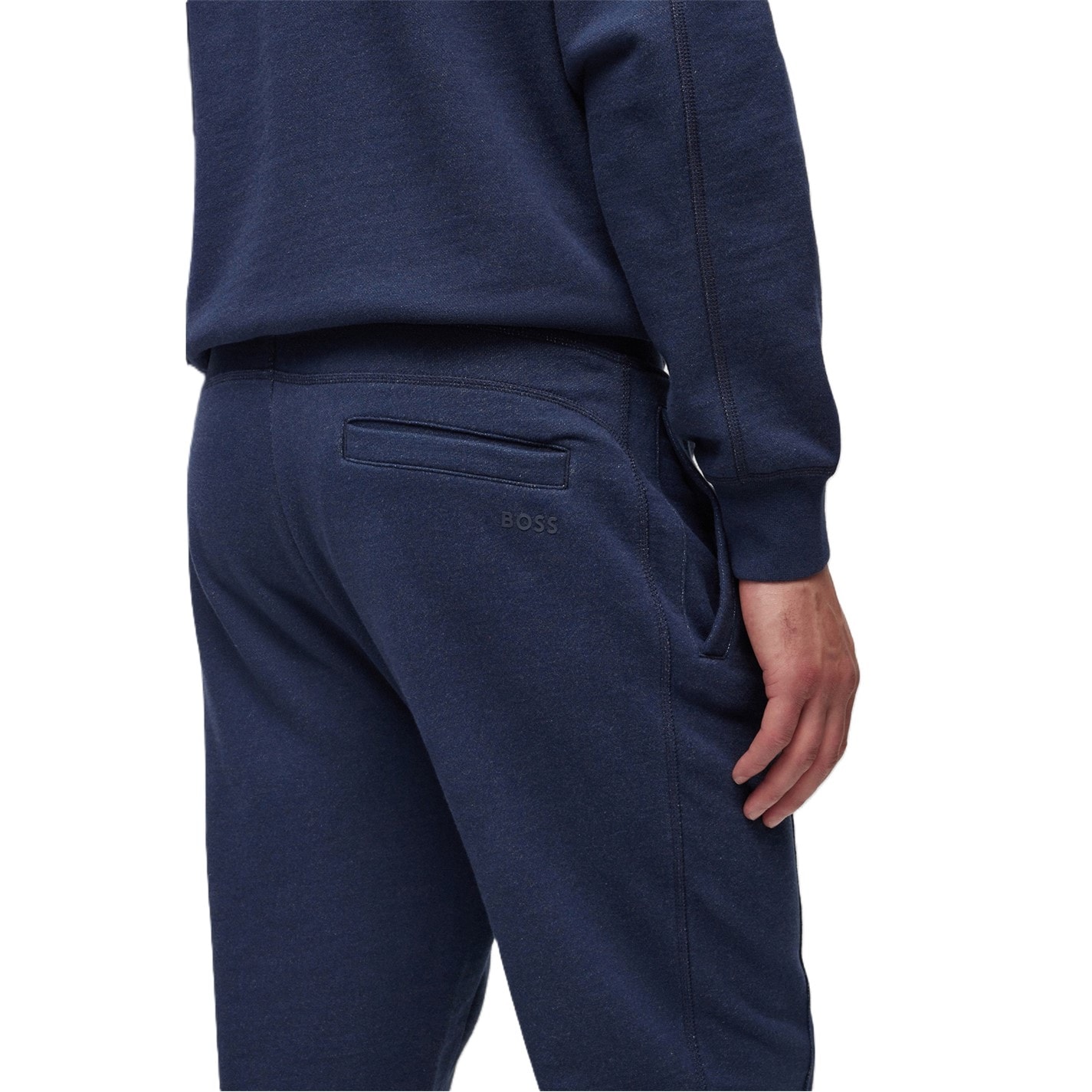 Tepláky Boss Blue 860822 Men's Seglitchstitch Closed Hem Fleece Joggers - 3