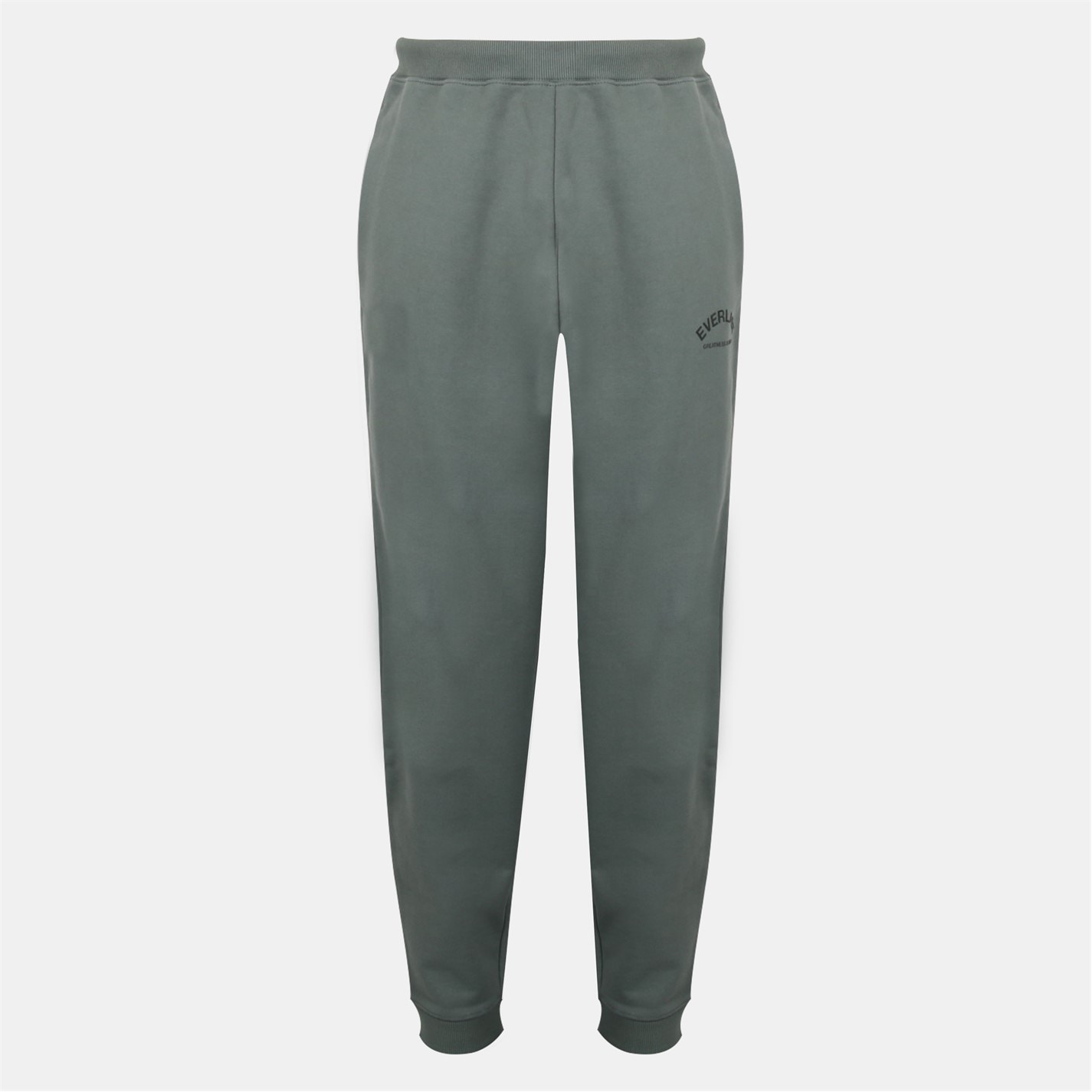 Tepláky Everlast Khaki 7885749 Men's High Waisted Cotton Fleece Ribbed Cuffs Joggers - 1