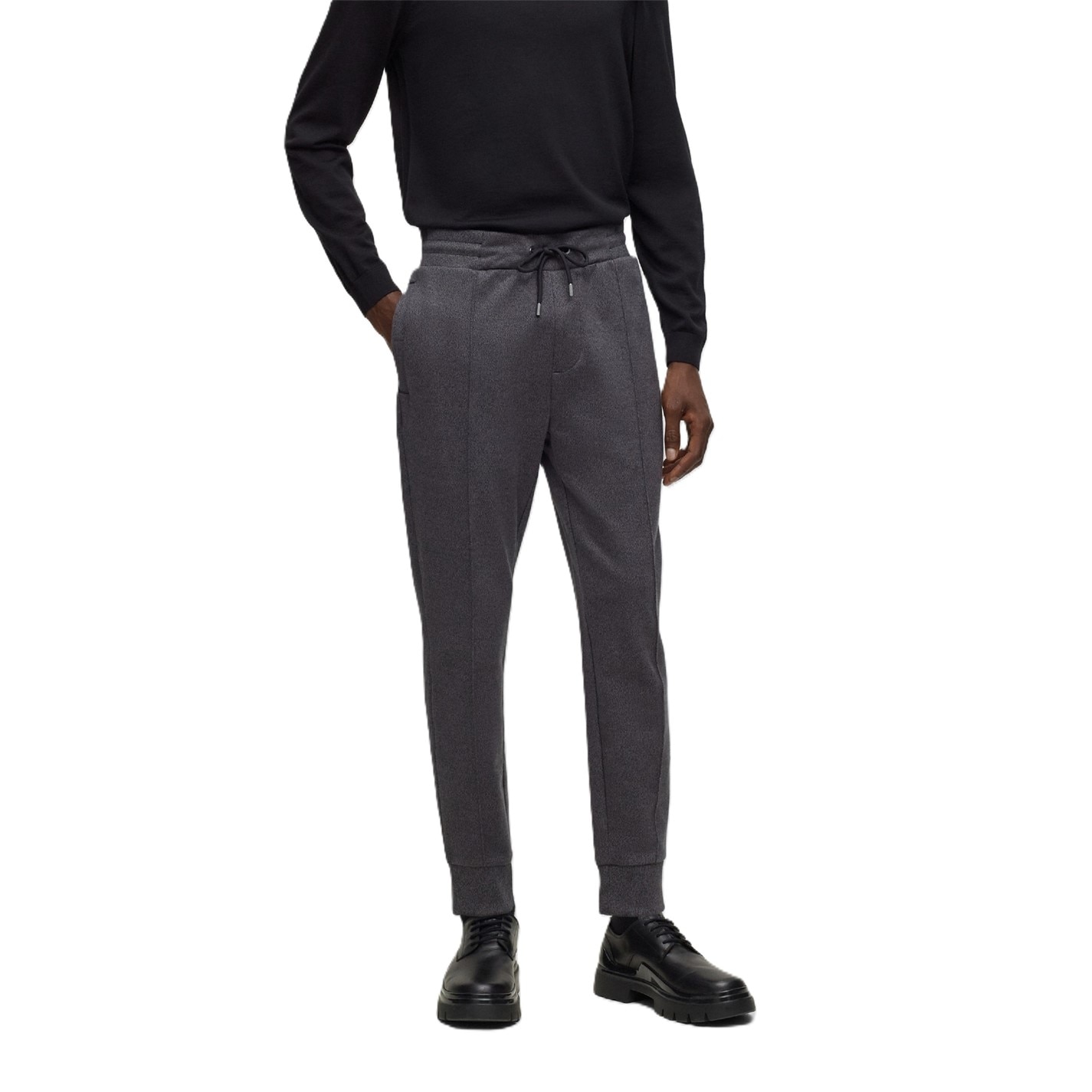 Tepláky Calvin Klein Jeans CK Black 3634050 Men's Lamont Closed Hem Fleece Joggers - 1