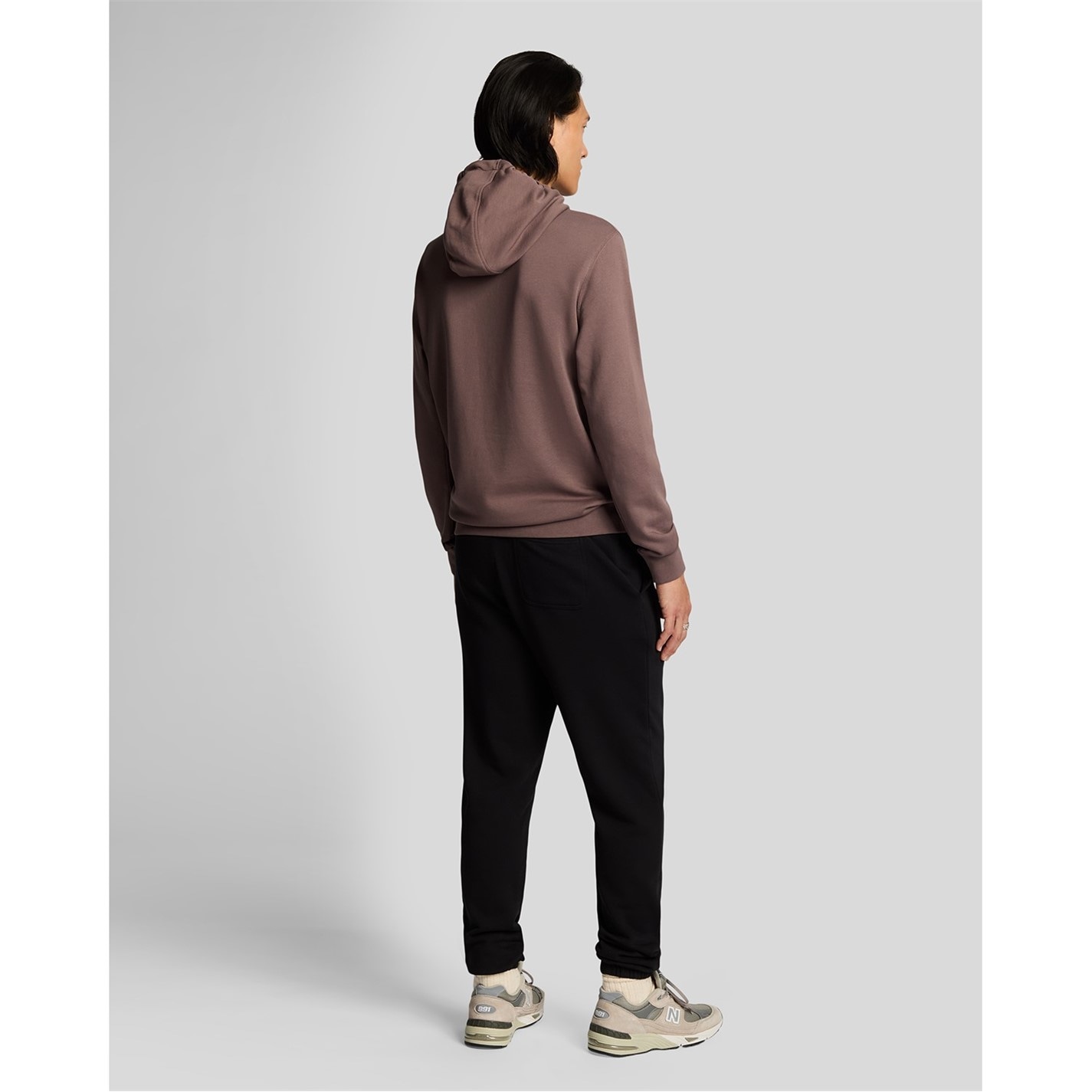 Tepláky Lyle and Scott Jet Black 8936541 Men's Closed Hem Fleece Joggers - 3