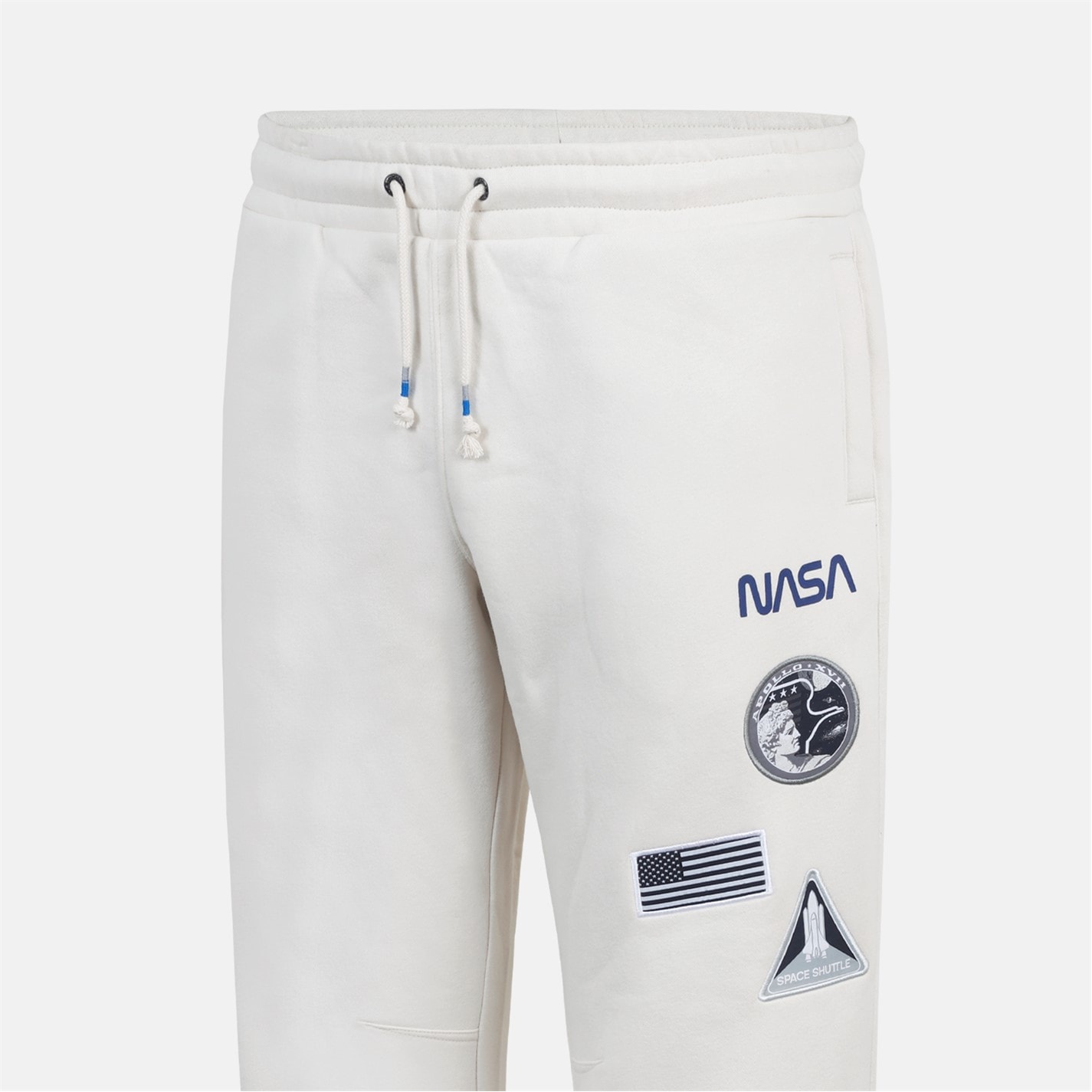 Tepláky SoulCal Off-white 7078986 Mens Soul NASA Closed Hem Fleece Joggers - 5