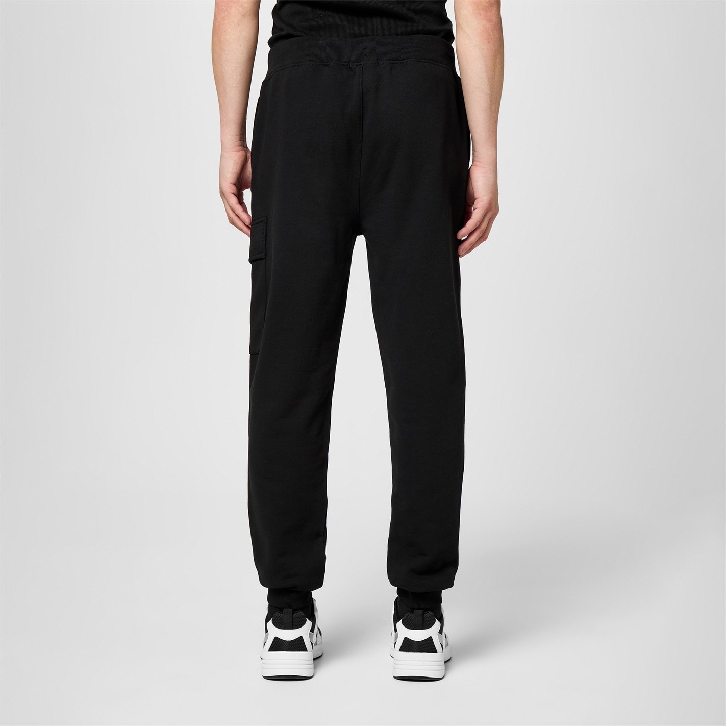 Tepláky CP COMPANY Black 3650439 Men's Lens Pocket Joggers - 4