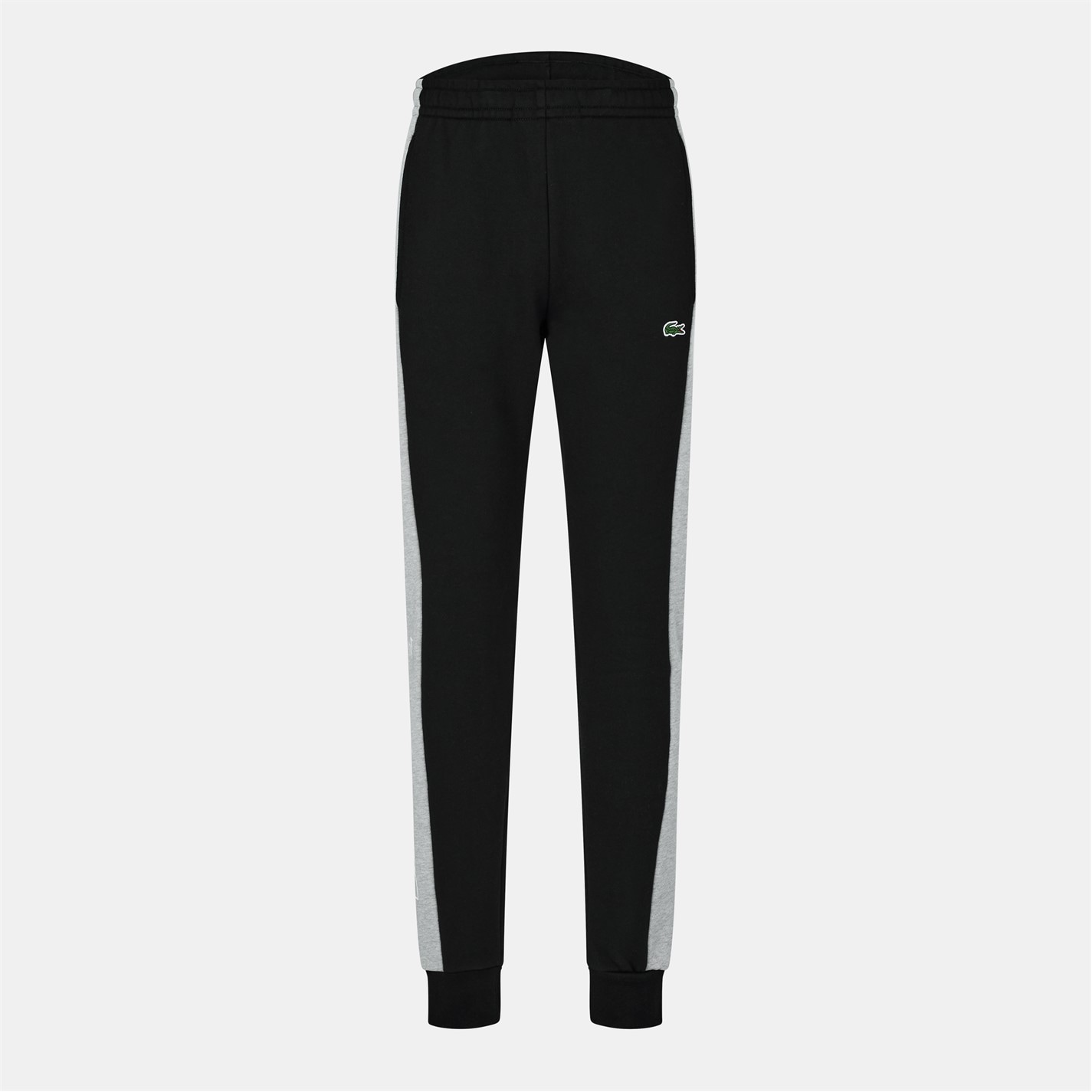 Tepláky Lacoste Black 6368612 Men's Fleece Tapered Joggers - 1