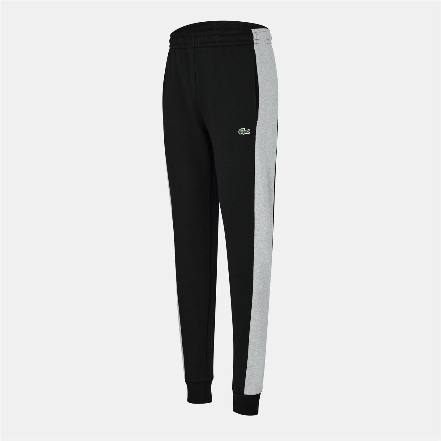 Tepláky Lacoste Black 6368612 Men's Fleece Tapered Joggers - 3