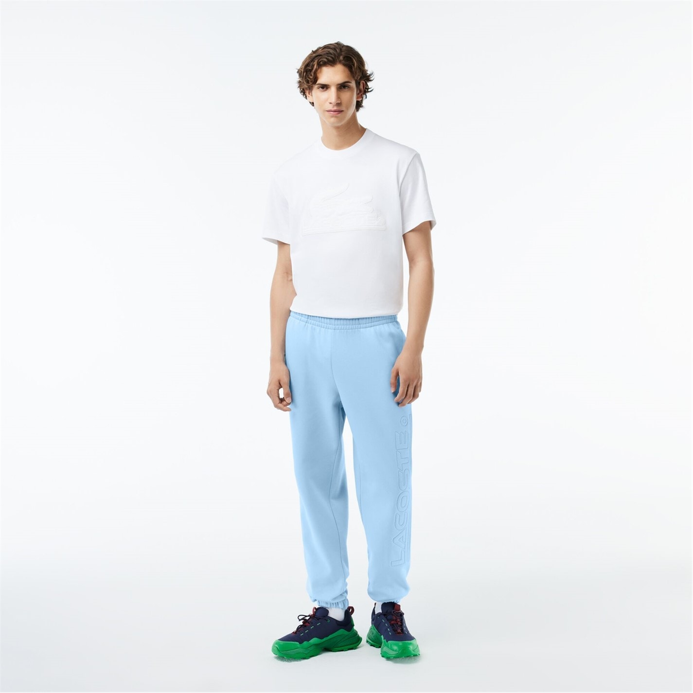 Tepláky Lacoste Overview 4800034 Men's Closed Hem Fleece Joggers - 1