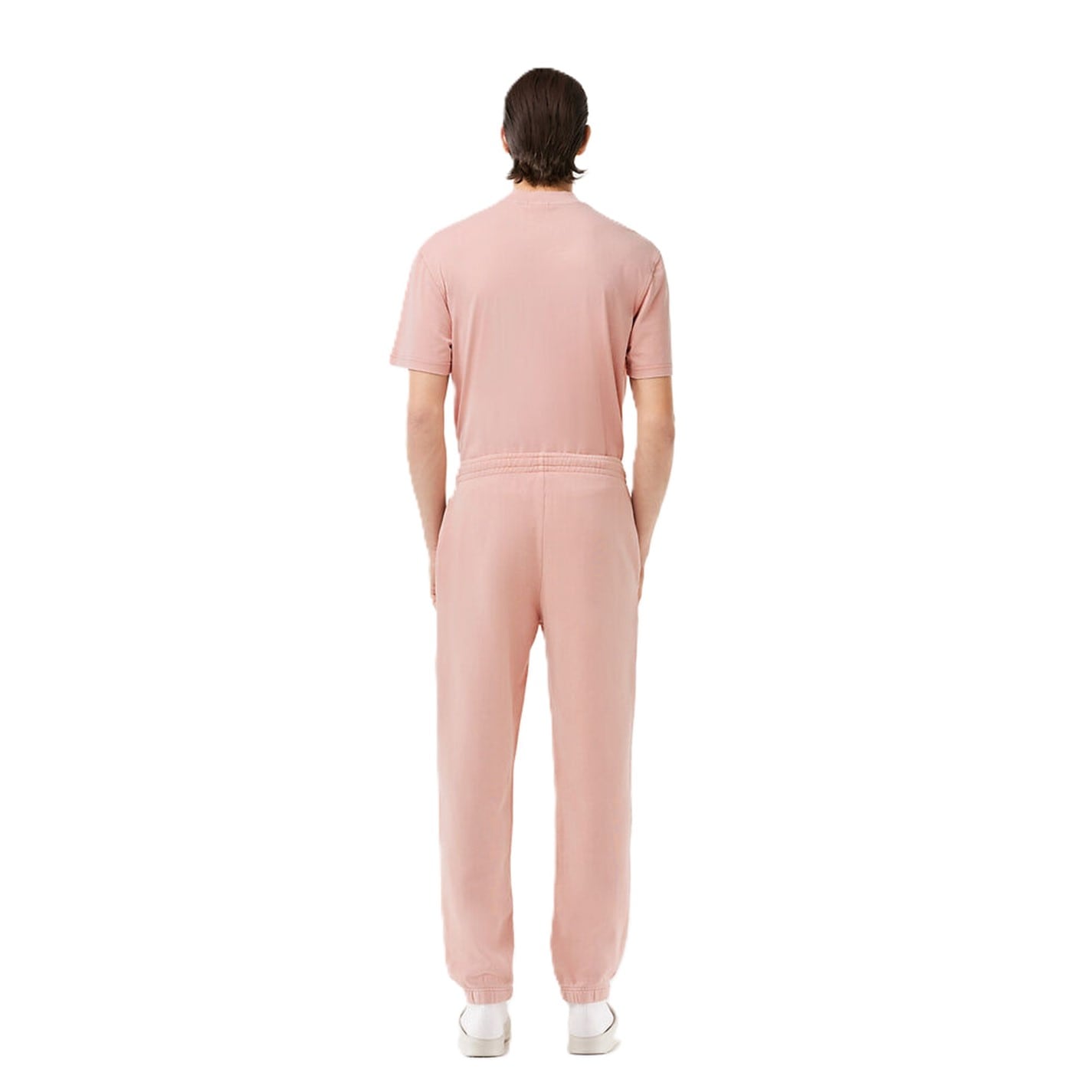 Tepláky Lacoste Eco Pink 9385350 Men's Closed Cuff Fleece Tapered Joggers - 2