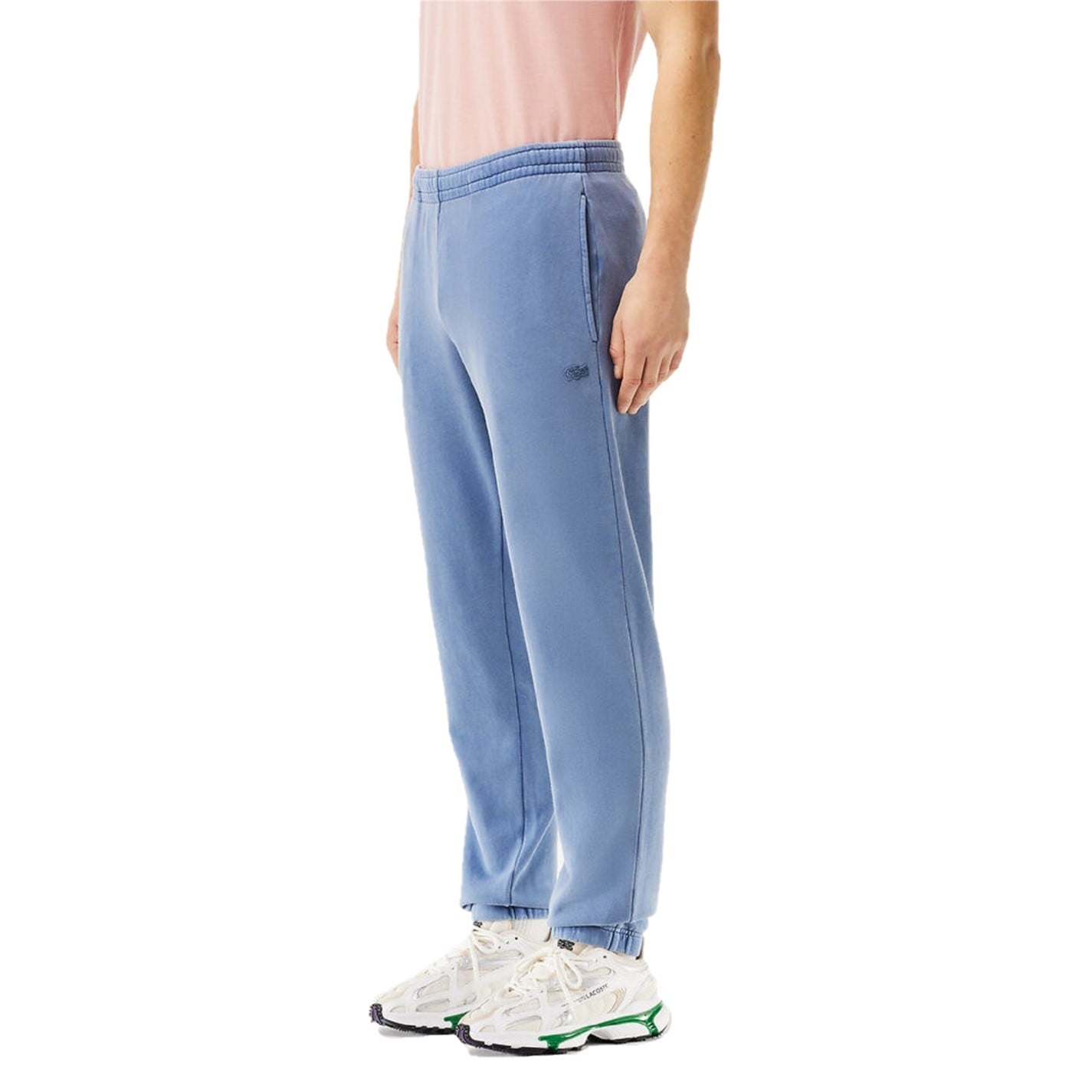 Tepláky Lacoste Eco Stonewash 4965465 Men's Closed Cuff Fleece Tapered Joggers - 1