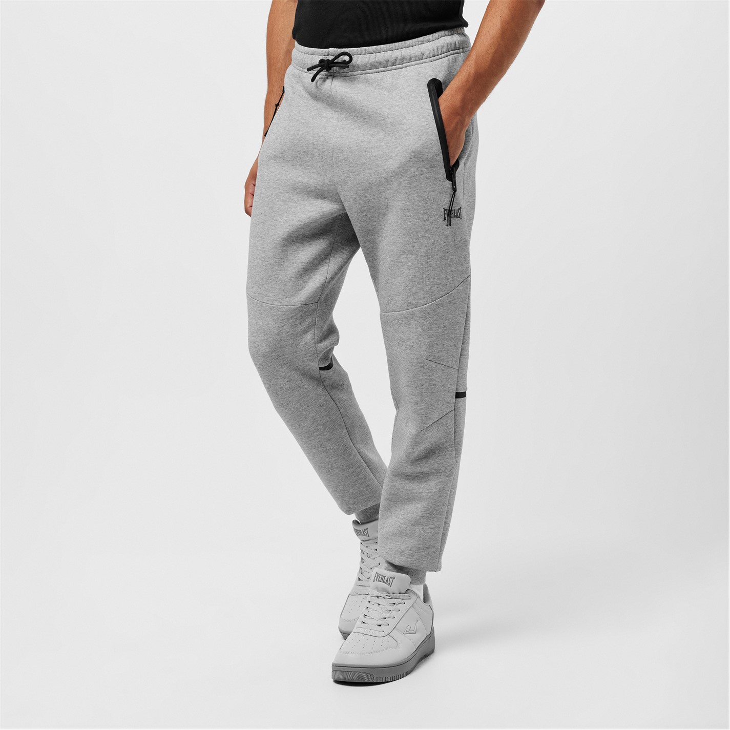 Tepláky Everlast Grey Marl 2767843 Jogging Bottoms Mens - 3