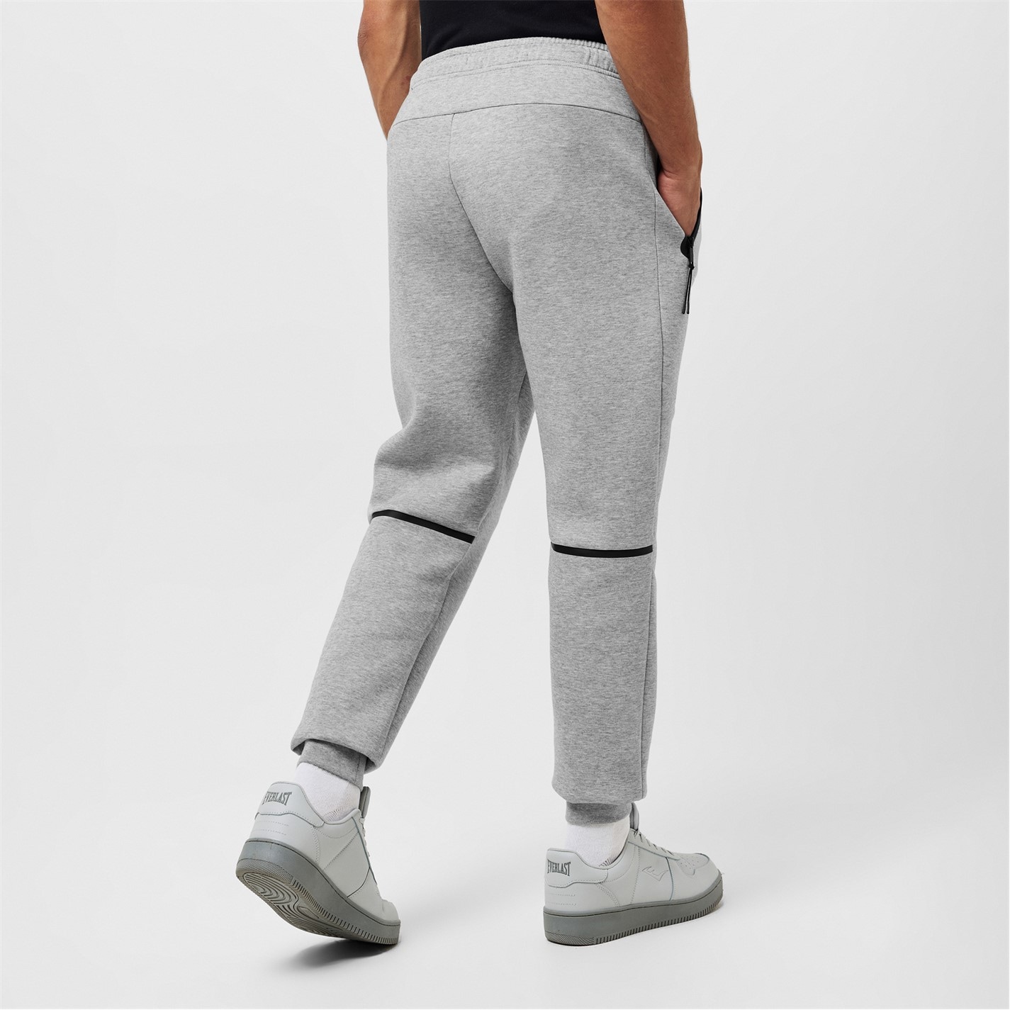 Tepláky Everlast Grey Marl 2767843 Jogging Bottoms Mens - 4
