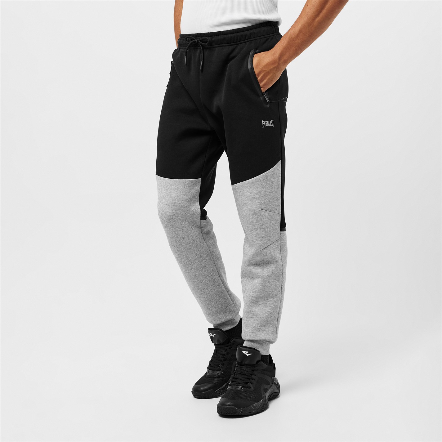 Tepláky Everlast Grey 1815879 Jogging Bottoms Mens - 3