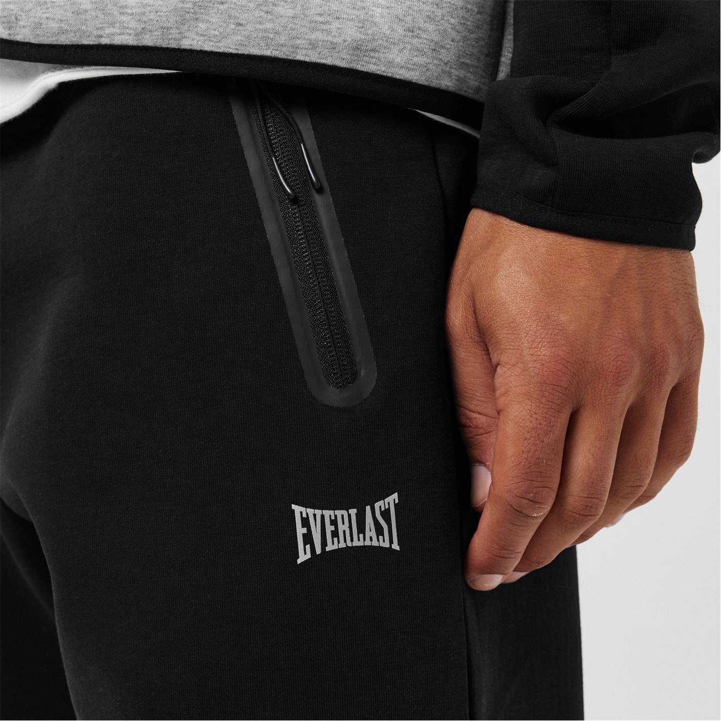 Tepláky Everlast Grey 1815879 Jogging Bottoms Mens - 5