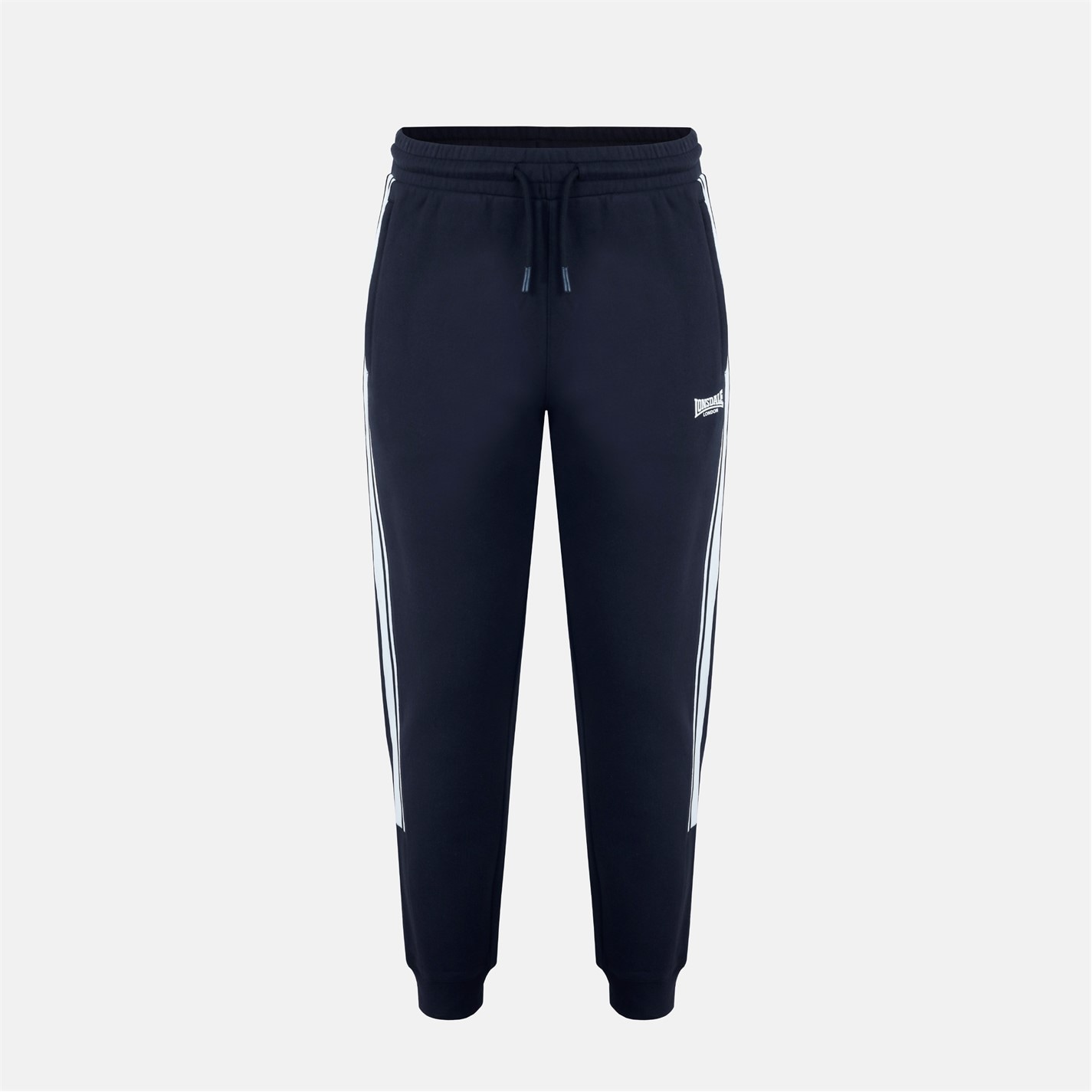 Tepláky Lonsdale Black 3760456 Mens Closed Hem Fleece Joggers - 1