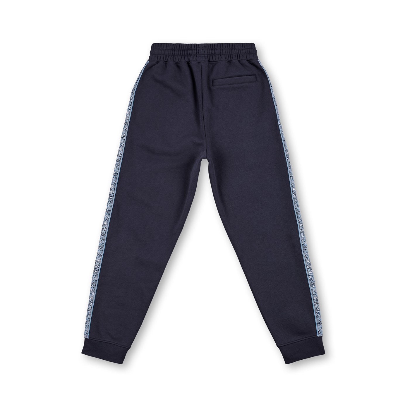 Tepláky Pretty Green Navy 549523 Men's Eclipse Paisley Closed Hem Fleece Joggers - 2