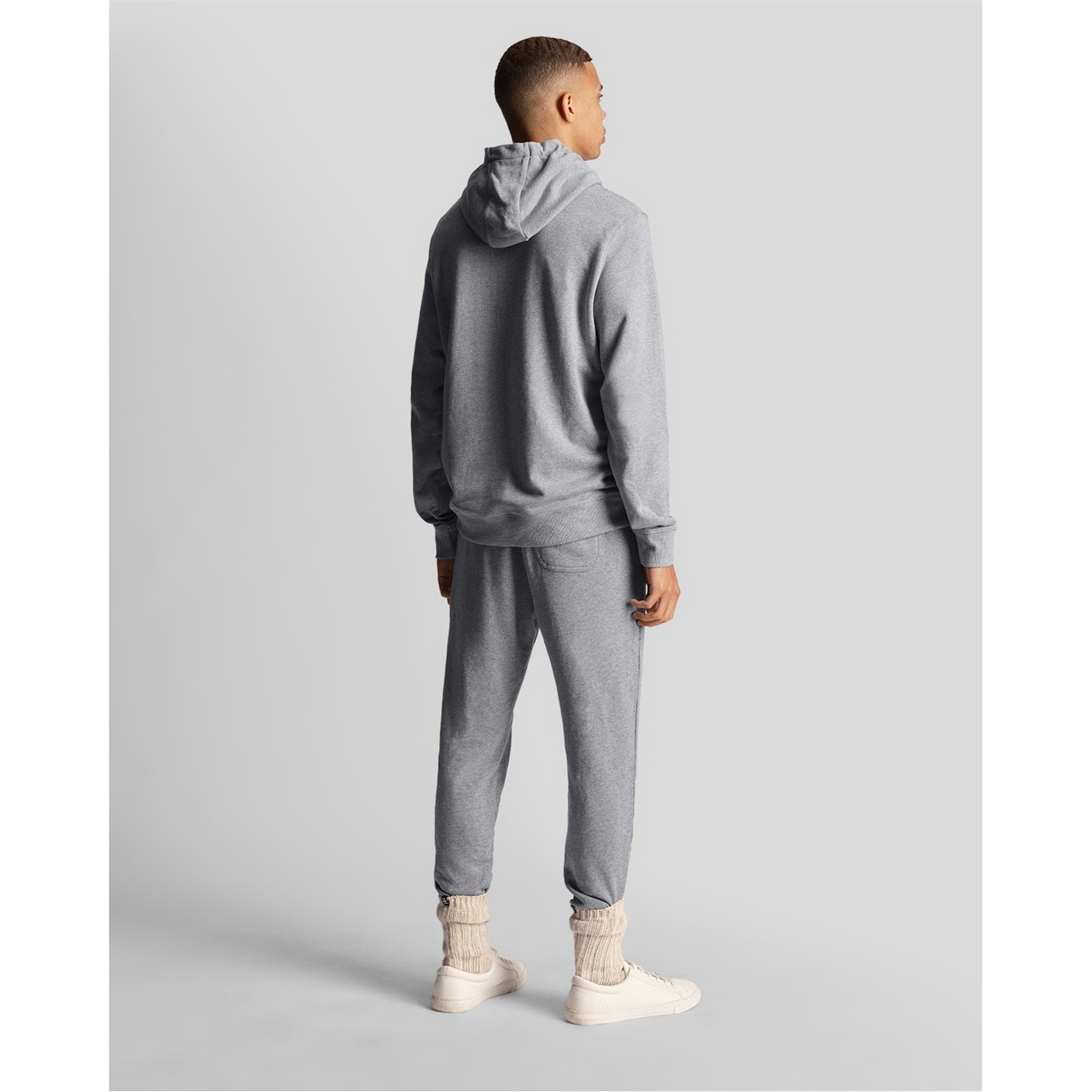 Tepláky Lyle and Scott Mid Grey T28 6541158 Skinny Cuff Sweat Pants - 3