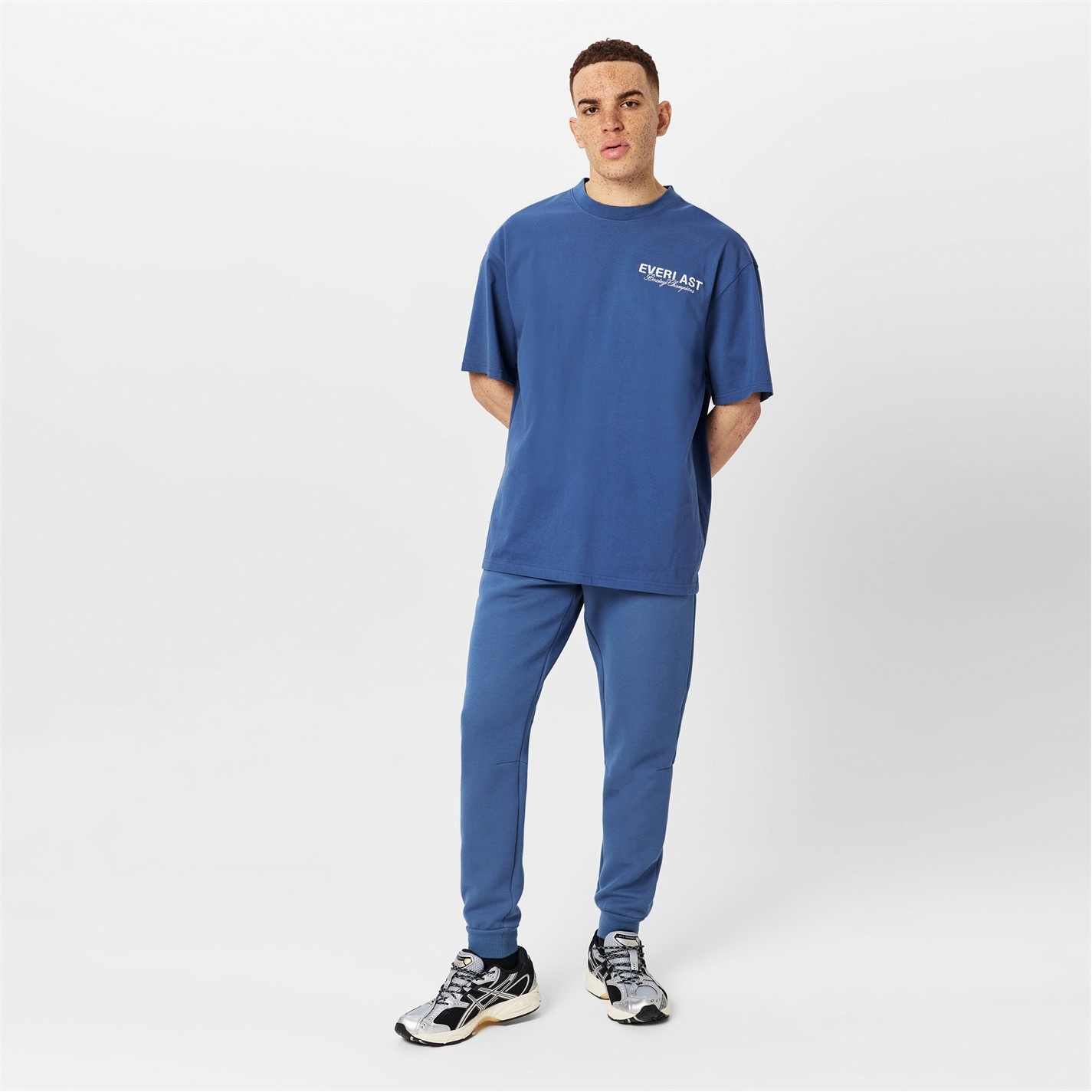 Tepláky Everlast Indigo 6721230 Elite Tech Joggers Mens - 4