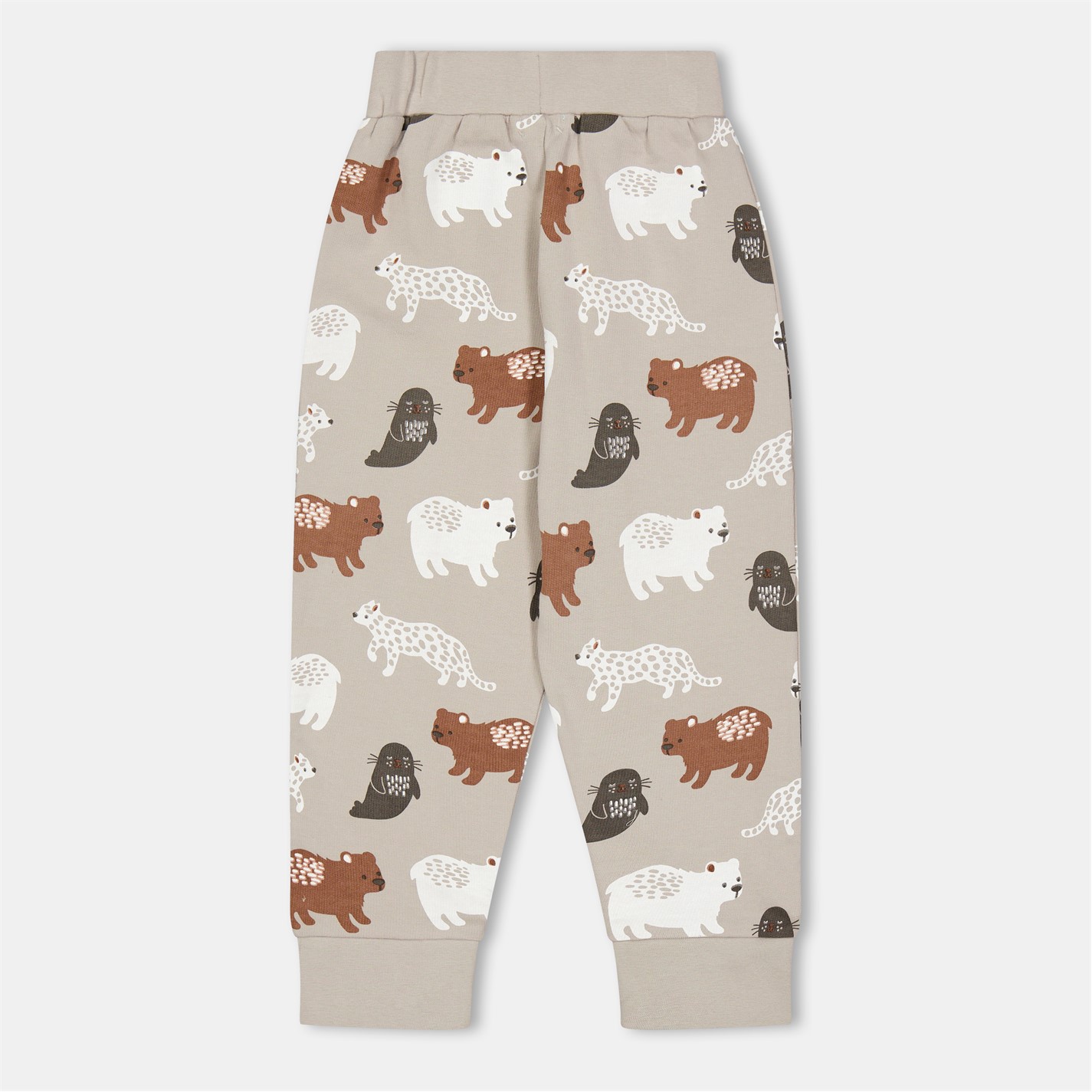 Dětské tepláky Lilly and Sid Grey 4779722 Lilly & Sid Multicoloured Mixed Animal Print Joggers - 2