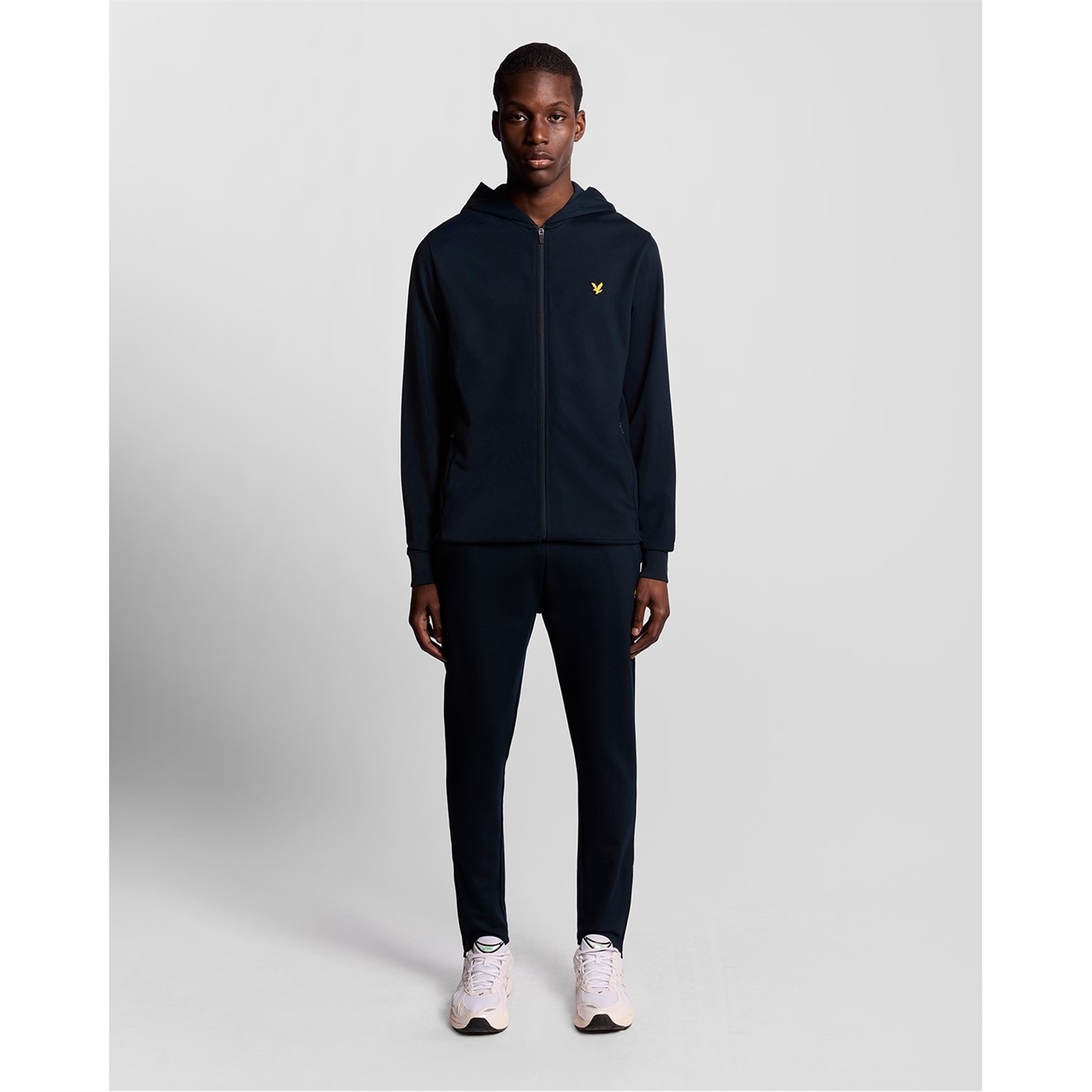 Tepláky Lyle and Scott Dark Navy 9497412 Men's Closed Hem Fleece Joggers - 5