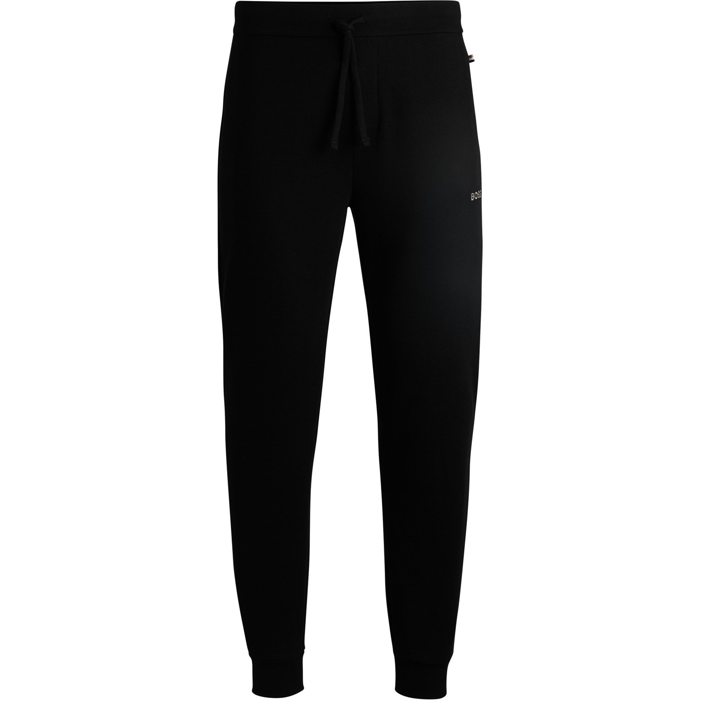 Tepláky Boss Black 001 5528397 Men's BW Waffle Jogging Bottoms - 1
