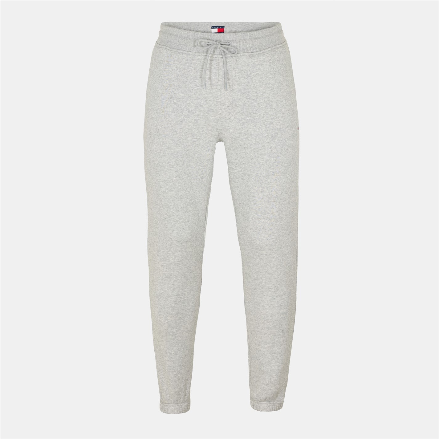 Tepláky Tommy Jeans Lt Grey P01 7588107 Men's TJ Flag Slim Closed Hem Fleece Joggers - 1
