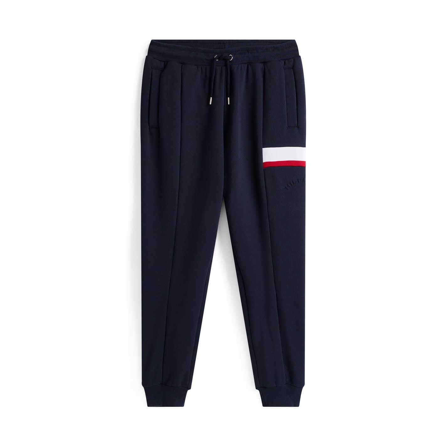 Tepláky Tommy Hilfiger Desert Sky DW5 8211214 Men's Sleeve Tape Fleece Tapered Fit Joggers - 1