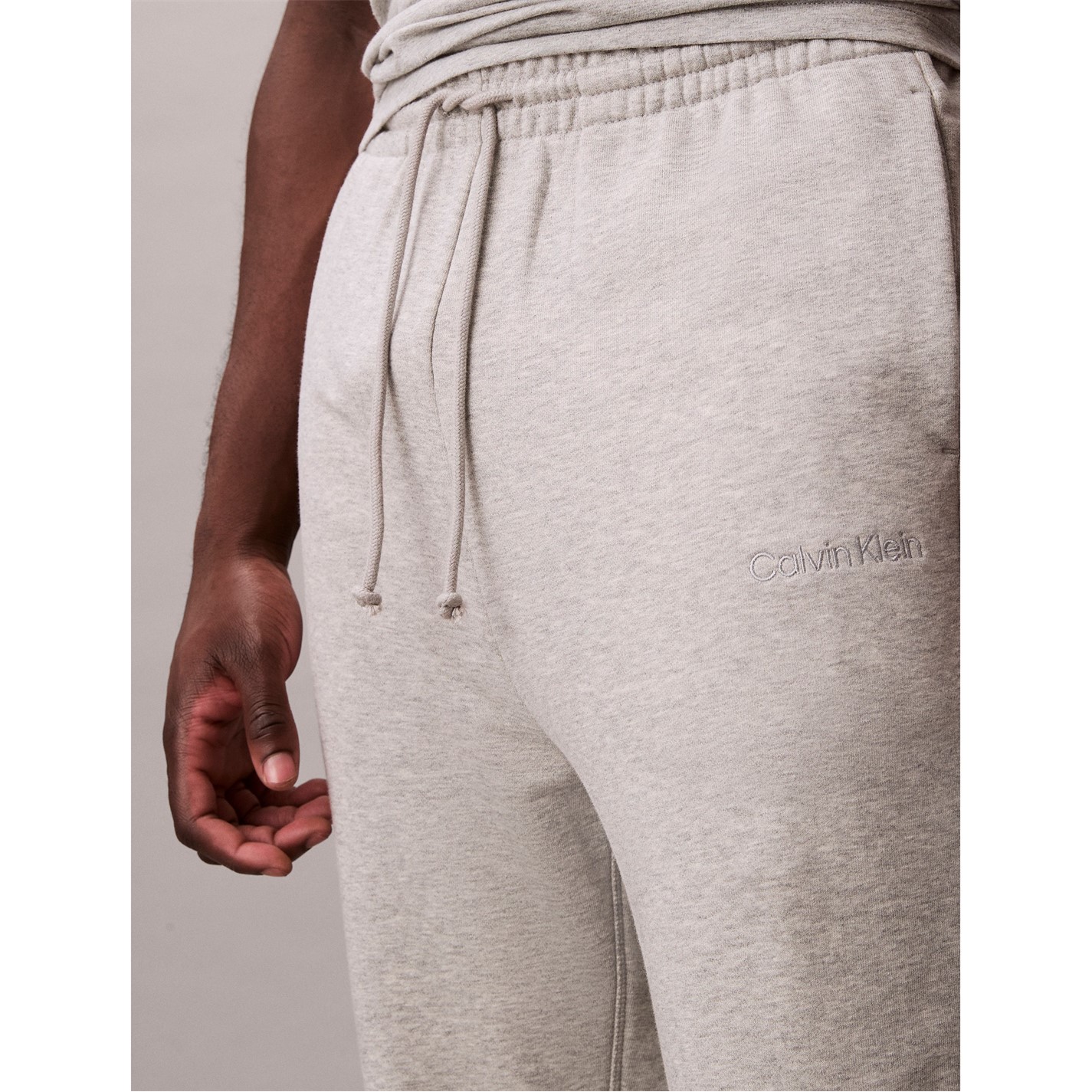 Tepláky Calvin Klein Grey Heather 7867436 Calvin Logo Jog Sn54 - 6