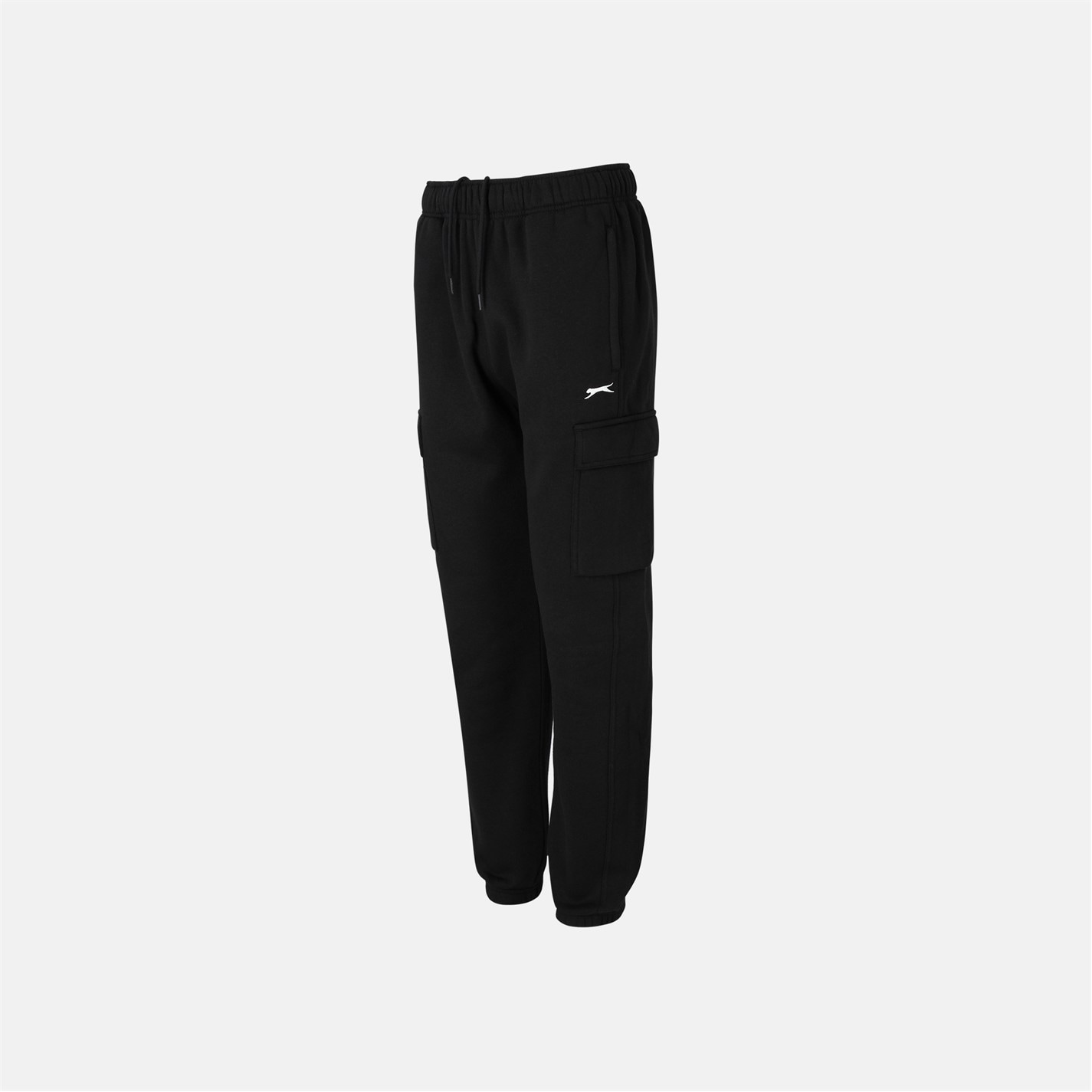 Tepláky Slazenger Black 9681742 Fleece Cargo Pant Mens - 3