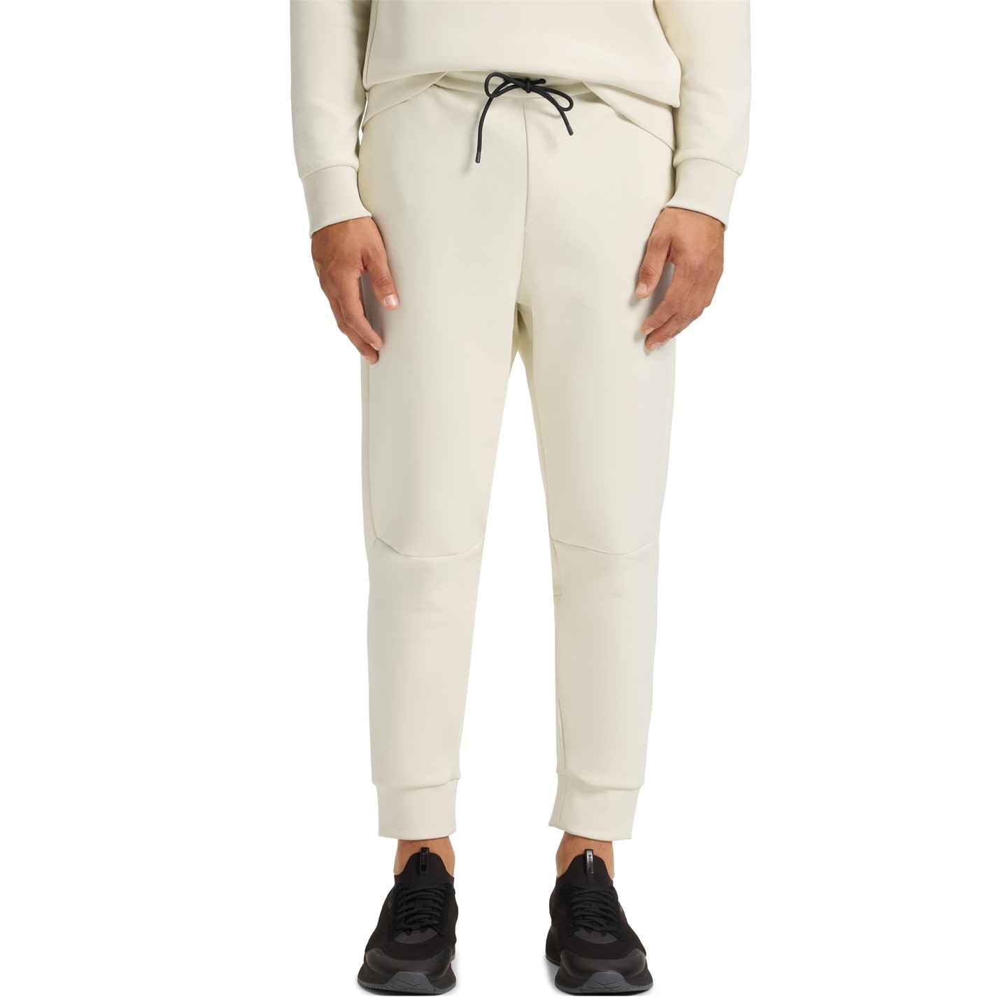 Tepláky Boss Open White 6999767 Mens BOSS GREEN Soft Cotton-Blend Jogging Bottoms - 2