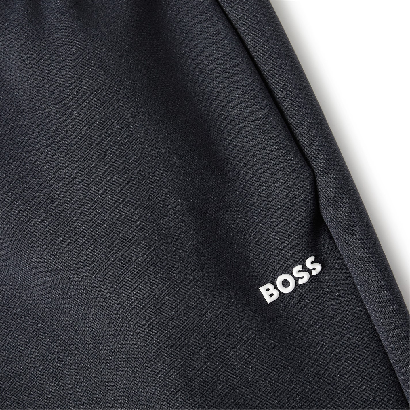 Tepláky Boss Dark Blue 812655 Mens BOSS GREEN Soft Cotton-Blend Jogging Bottoms - 3