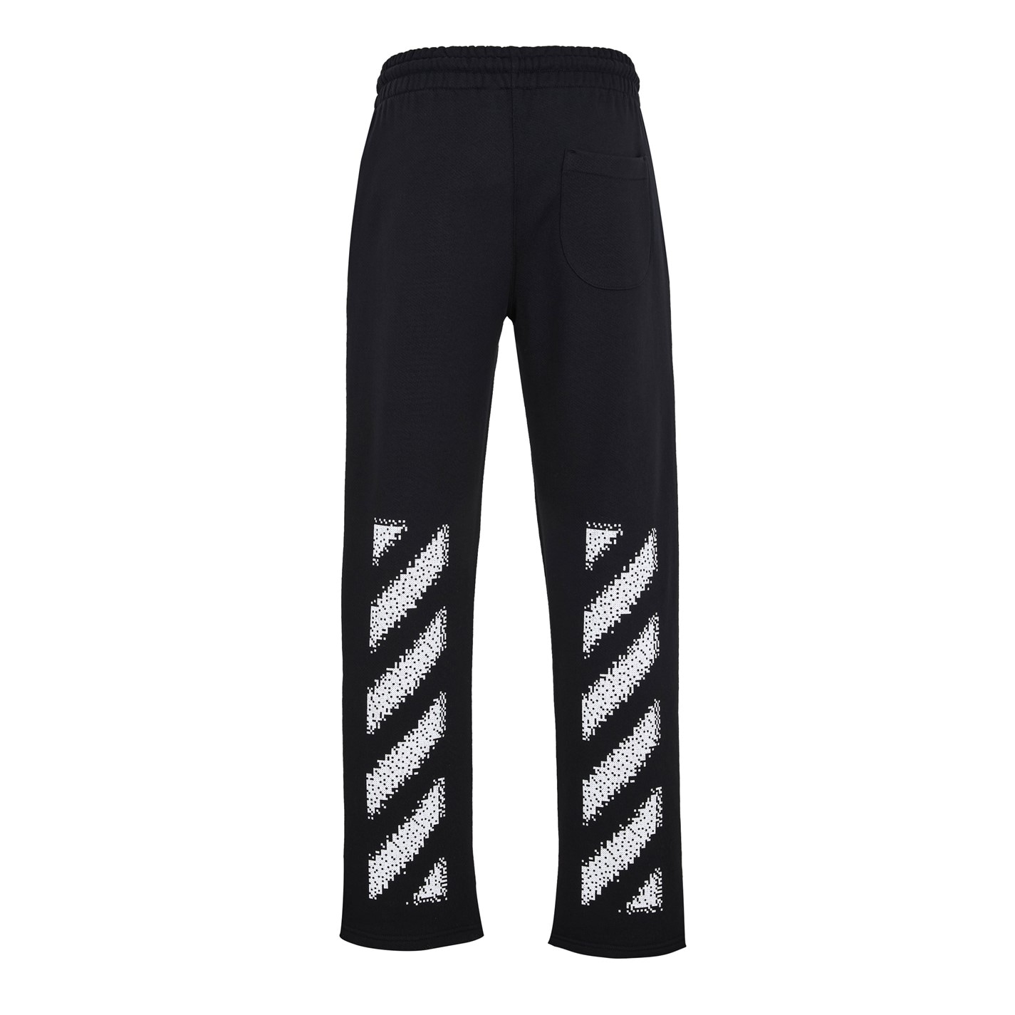 Tepláky Off White Black-White 400895 Men's Closed Hem Fleece Joggers - 2
