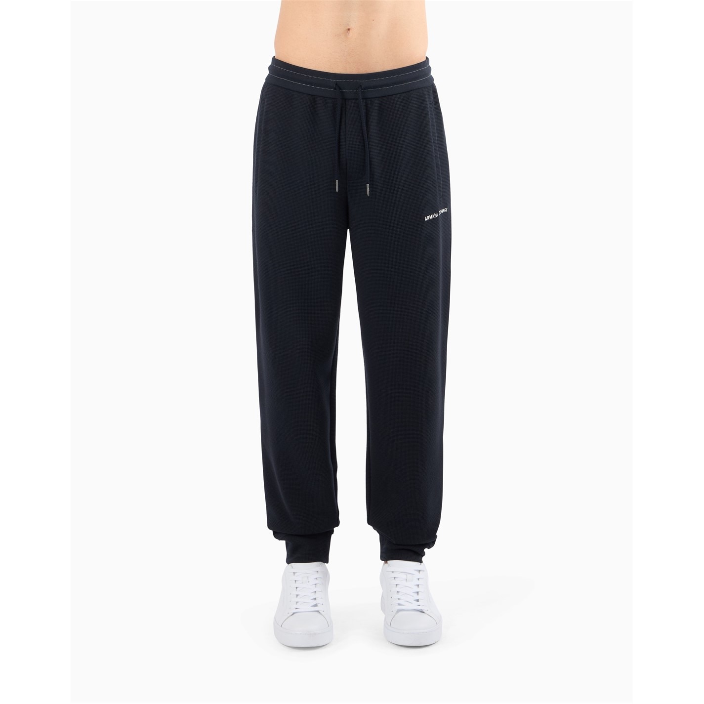 Tepláky Armani Exchange Deep Navy 5566494 Men's Closed Hem Fleece Joggers - 1