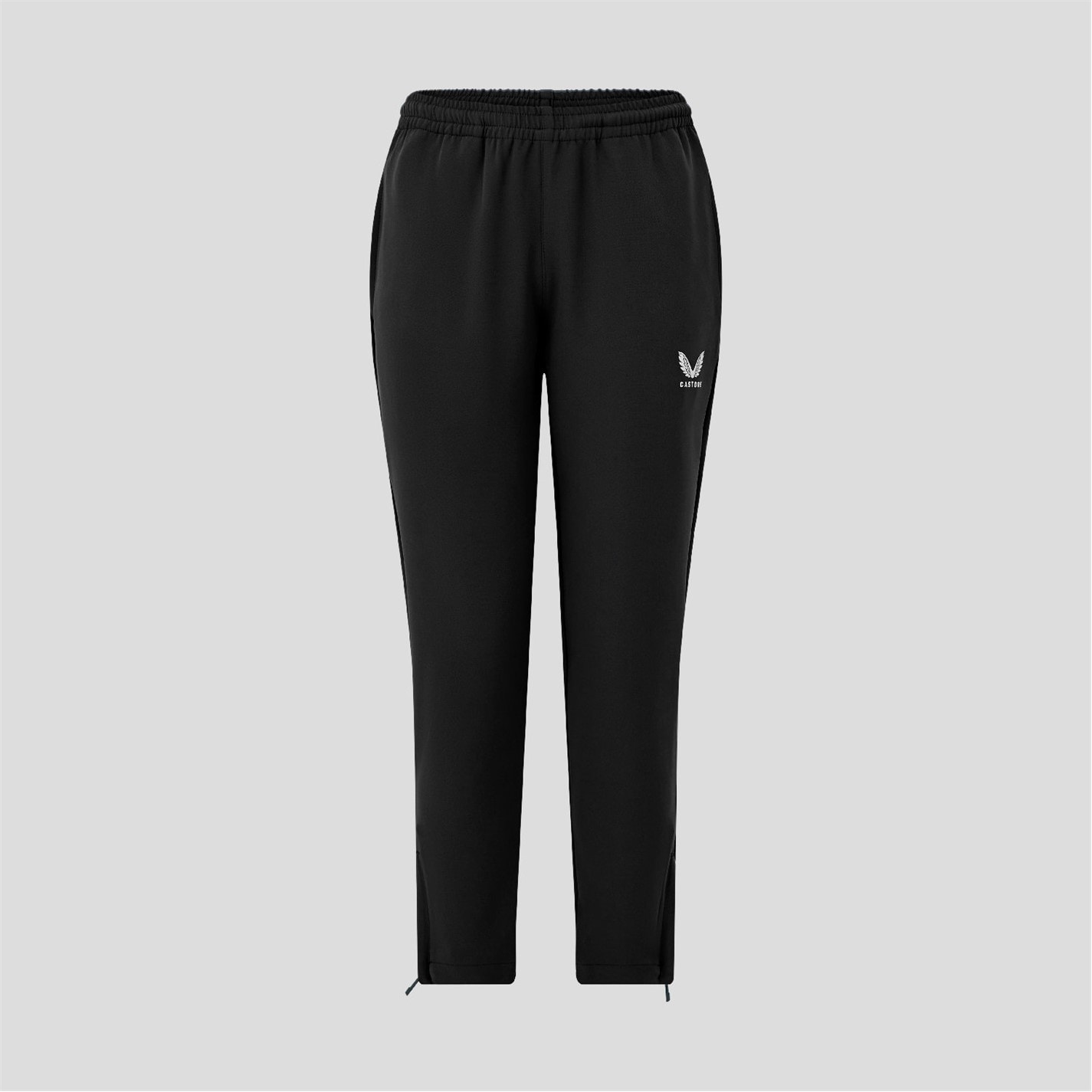 Castore Caviar Black 681660 Unisex Kids' Closed Hem Fleece Jogging Bottoms - 1