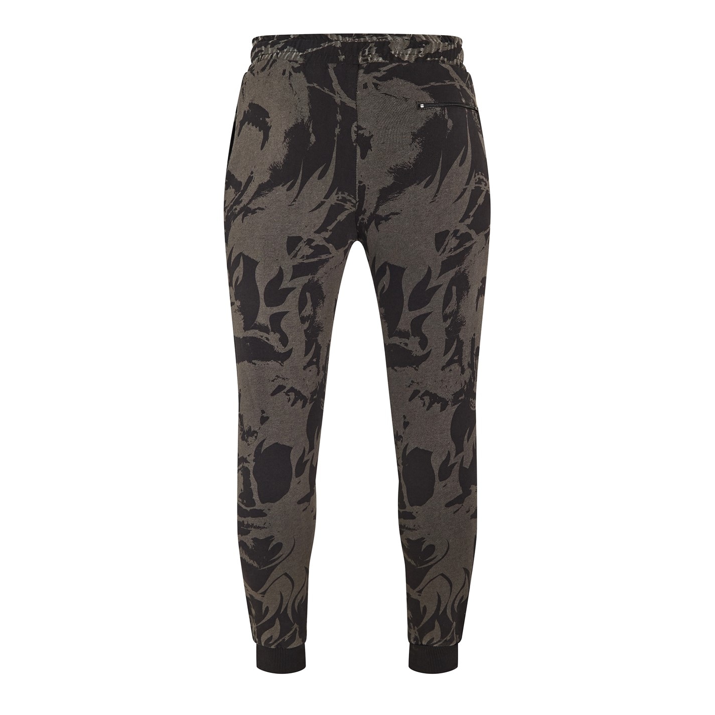 Tepláky Criminal Damage Black 1165329 Men's Abstract Jog Closed Hem Fleece Joggers - 2