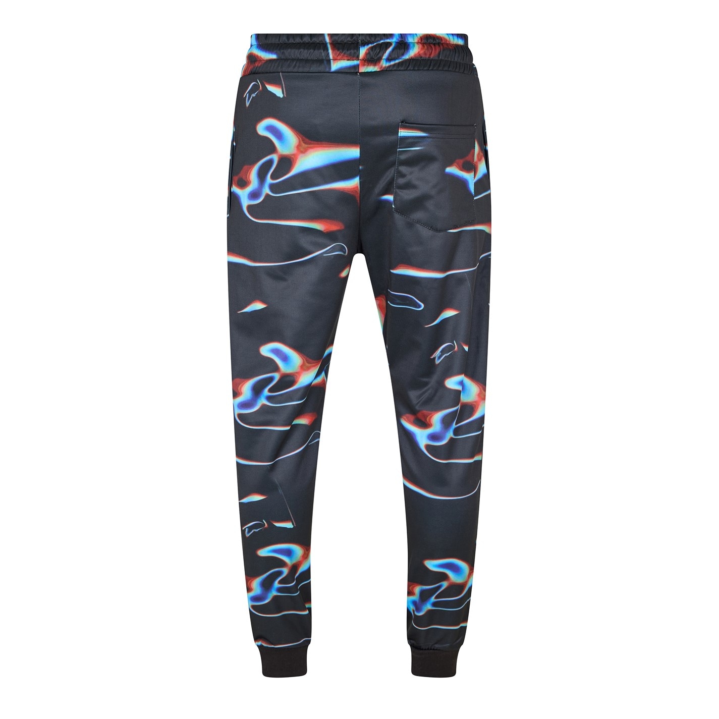Tepláky Criminal Damage Black 8117301 Men's Warped Closed Hem Fleece Joggers - 2