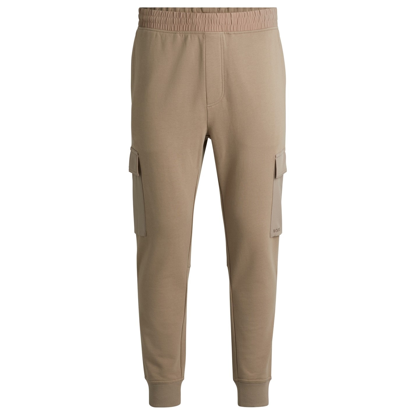 Tepláky Boss Open Brown 246 2710281 Men's Pocketcargo Closed Hem Fleece Trousers - 1