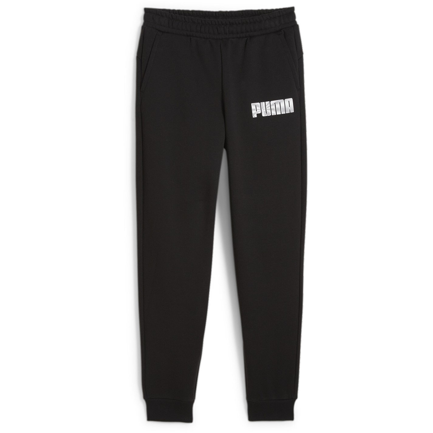 Dětské tepláky Puma Puma Black 9377924 Unisex Kids' Closed Hem Fleece Joggers - 1