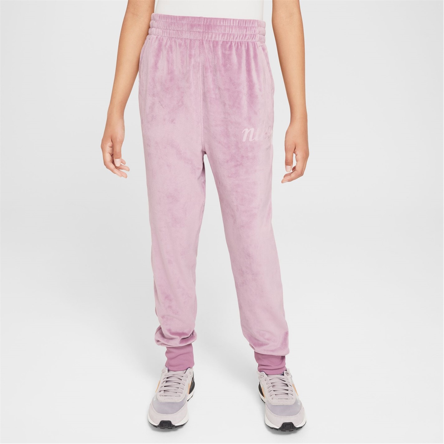 Nike PLUM DUST 6023780 Nike G NSW PANT COZY Jn51 - 1