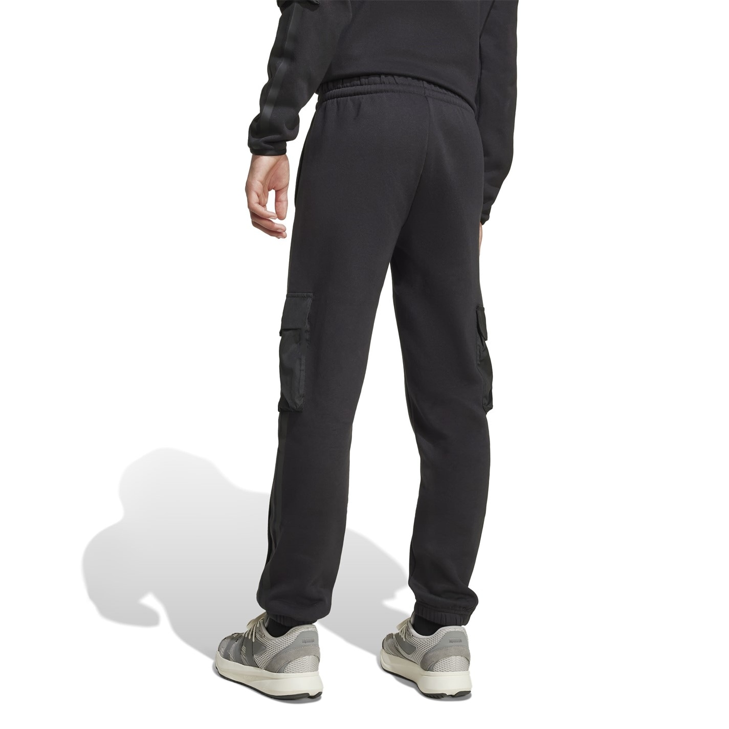 Dětské tepláky adidas Black 4945188 Utility Fleece Cargo Joggers Juniors - 5