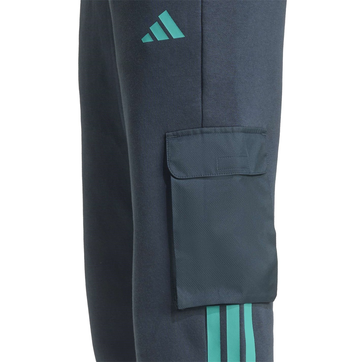 Dětské tepláky adidas Ink Blue 6480430 Utility Fleece Cargo Joggers Juniors - 8