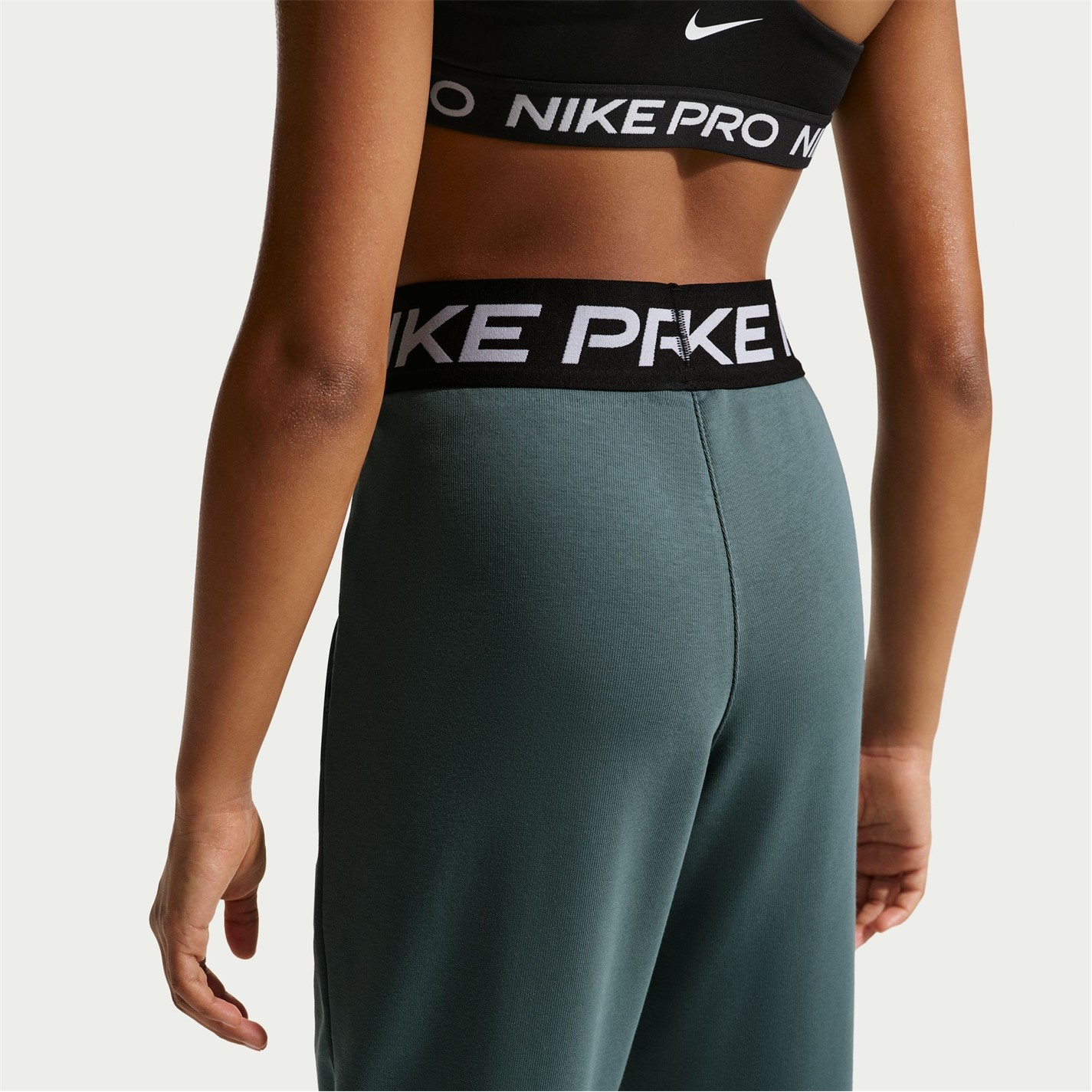Nike Mineral Slate 5730525 Pro Dri-FIT Jogging Bottoms Juniors - 5