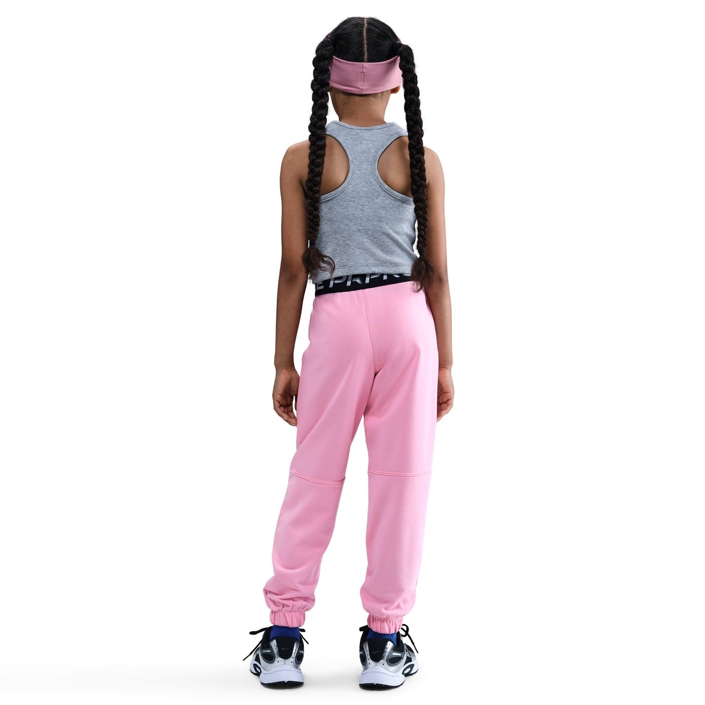 Nike Pink 7042501 Pro Dri-FIT Jogging Bottoms Juniors - 2