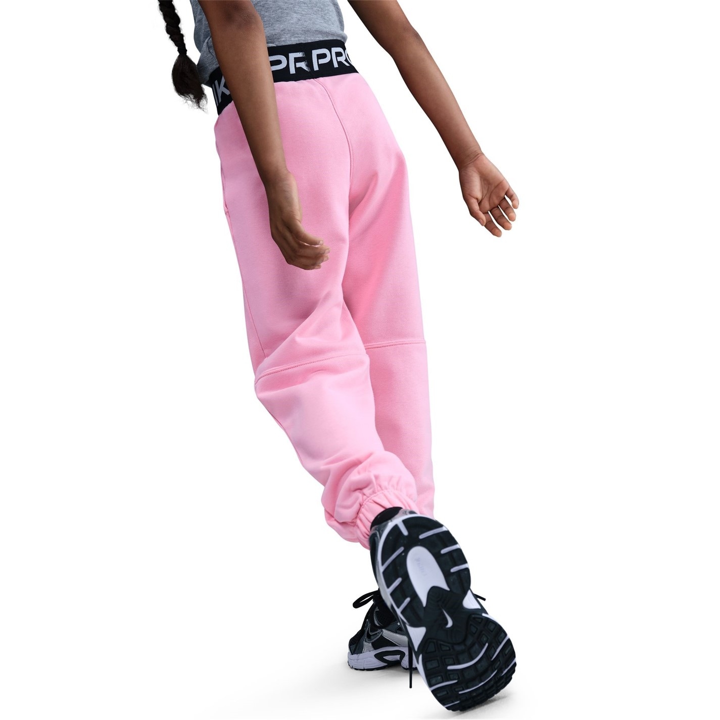 Nike Pink 7042501 Pro Dri-FIT Jogging Bottoms Juniors - 4