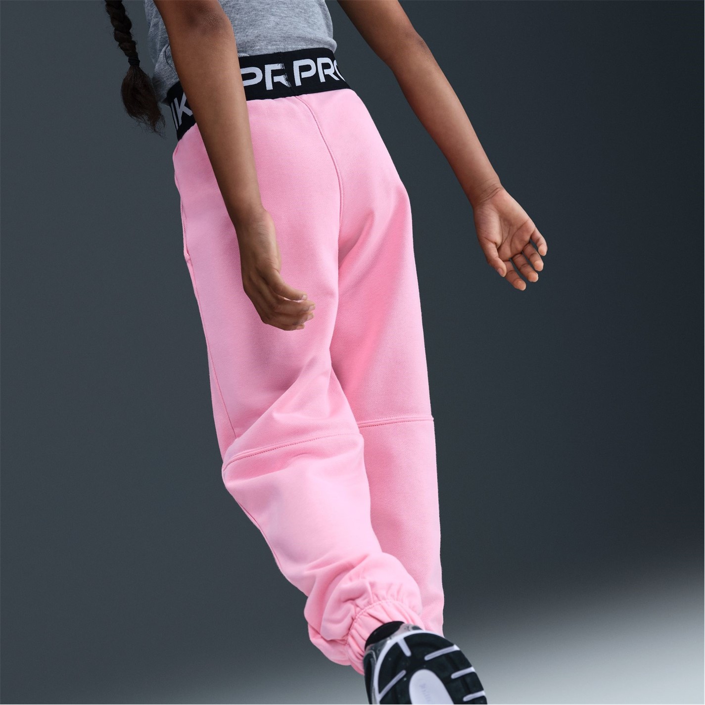 Nike Pink 7042501 Pro Dri-FIT Jogging Bottoms Juniors - 9