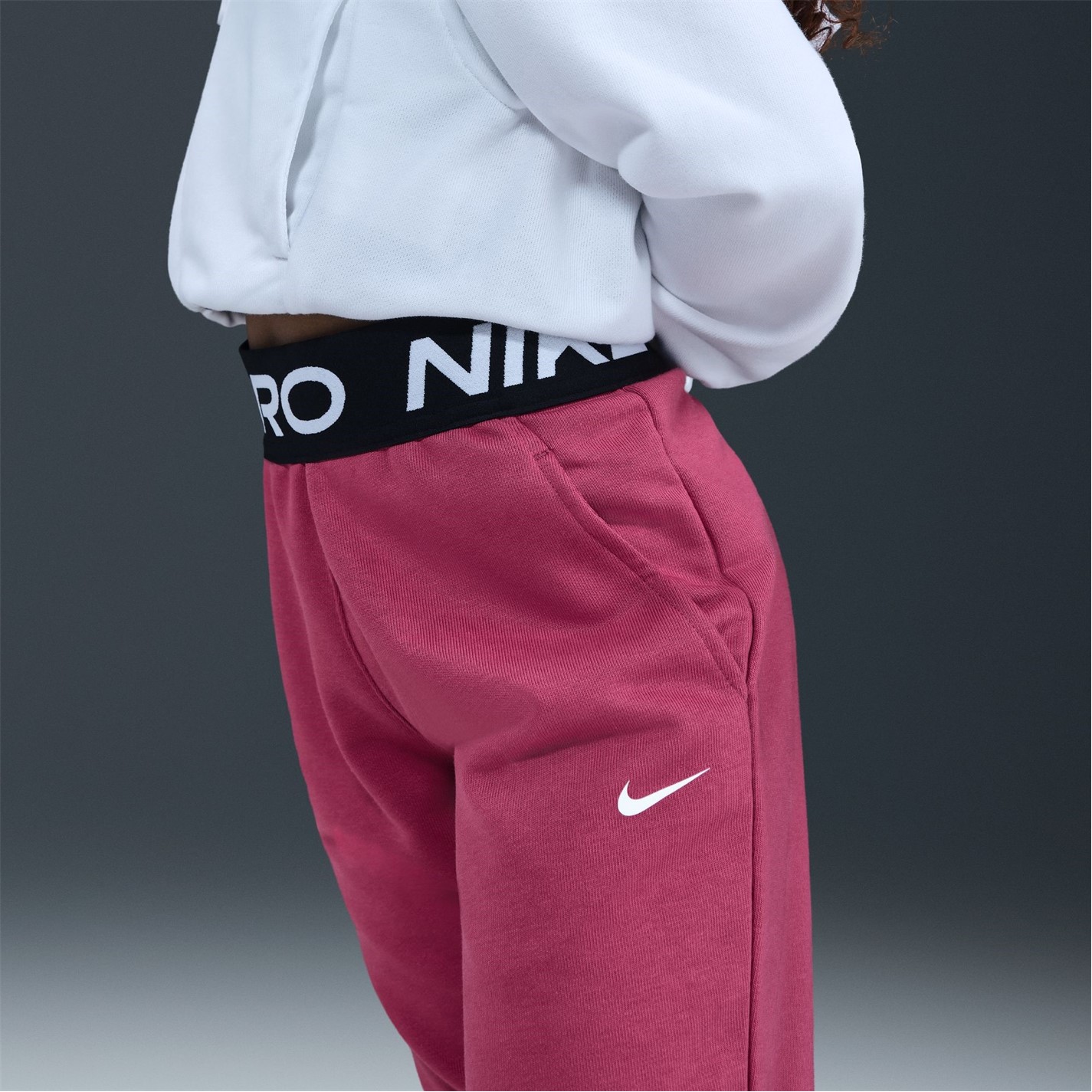 Nike Sweet Beet 308009 Pro Dri-FIT Jogging Bottoms Juniors - 4