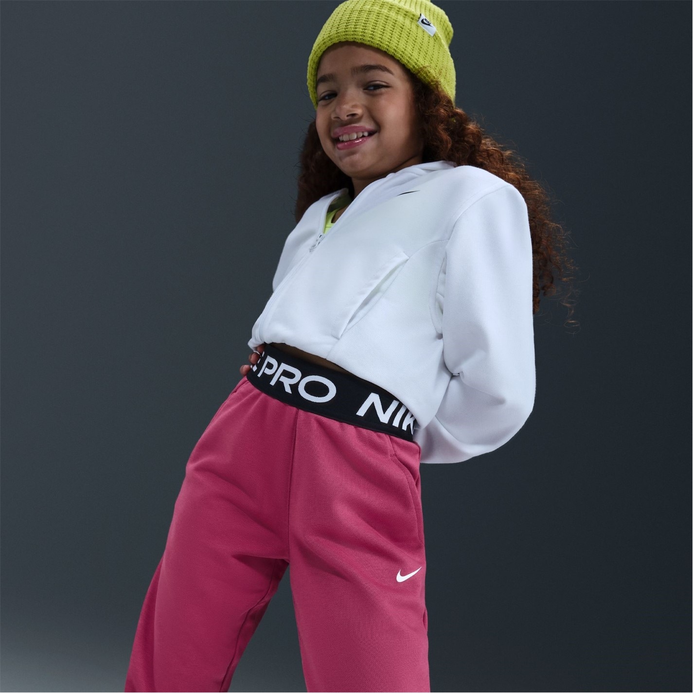 Nike Sweet Beet 308009 Pro Dri-FIT Jogging Bottoms Juniors - 6