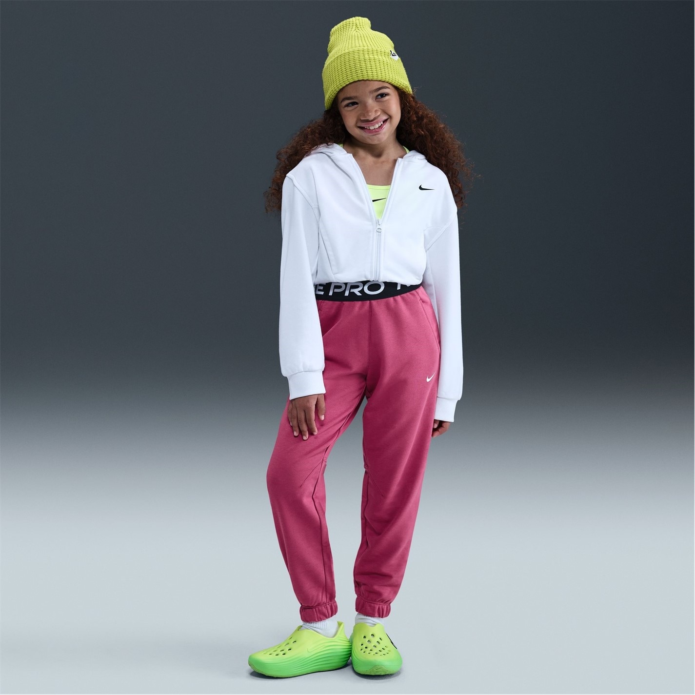 Nike Sweet Beet 308009 Pro Dri-FIT Jogging Bottoms Juniors - 7