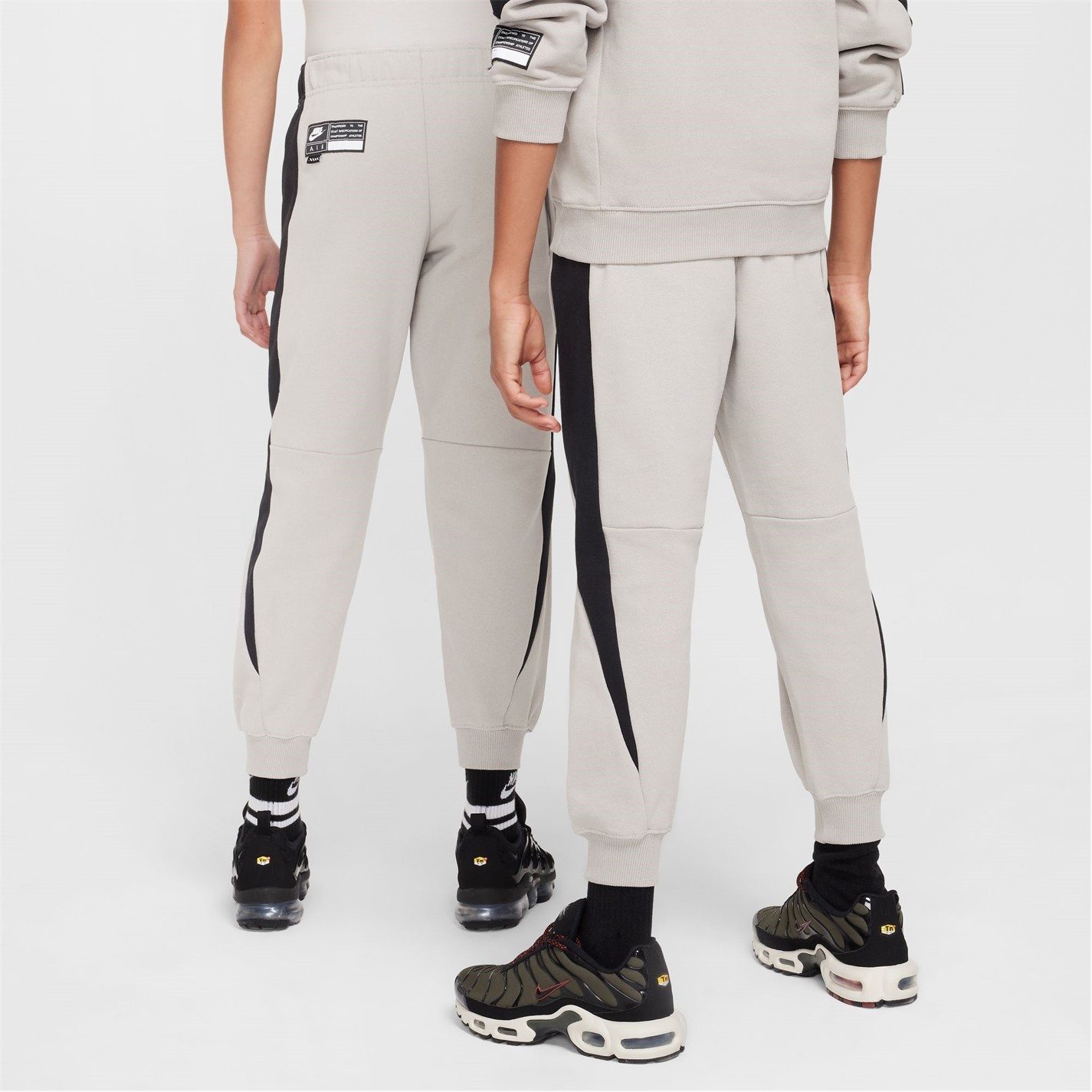 Dětské tepláky Nike College Grey 3144577 Unisex Kids' Closed Hem Fleece Joggers - 2